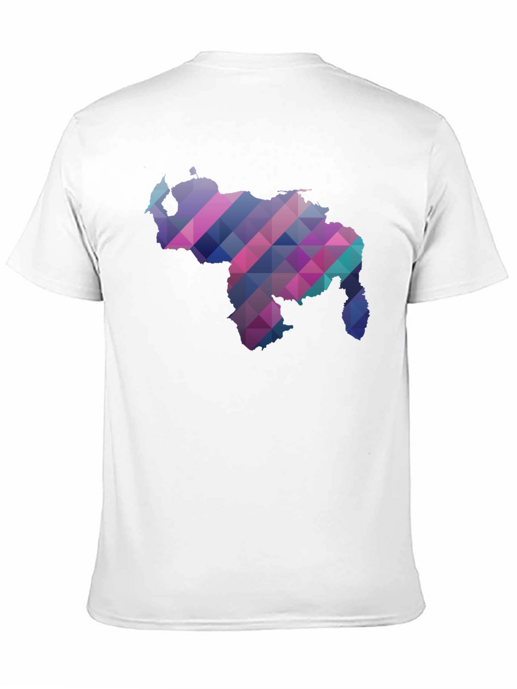 Venezuela Map Geometric Graphic T-Shirt