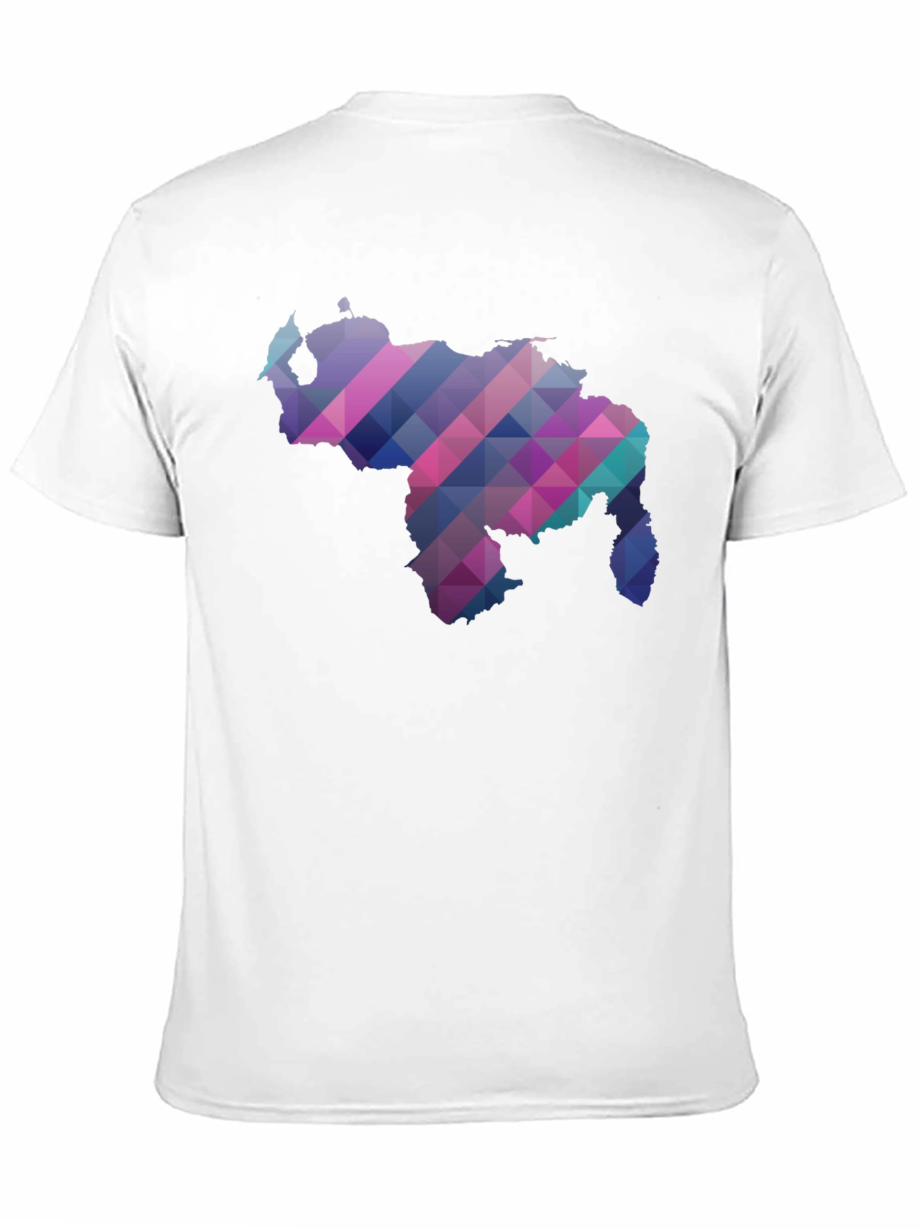 Venezuela Map Geometric Graphic T-Shirt