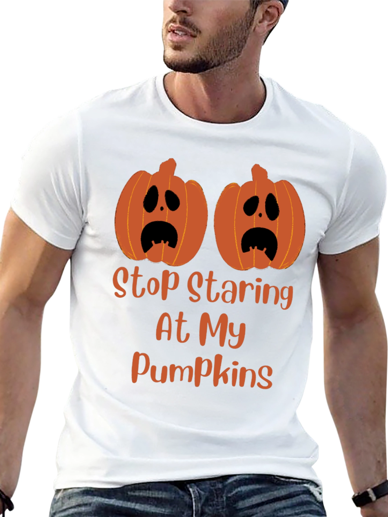 Funny Halloween Pumpkin T-Shirt