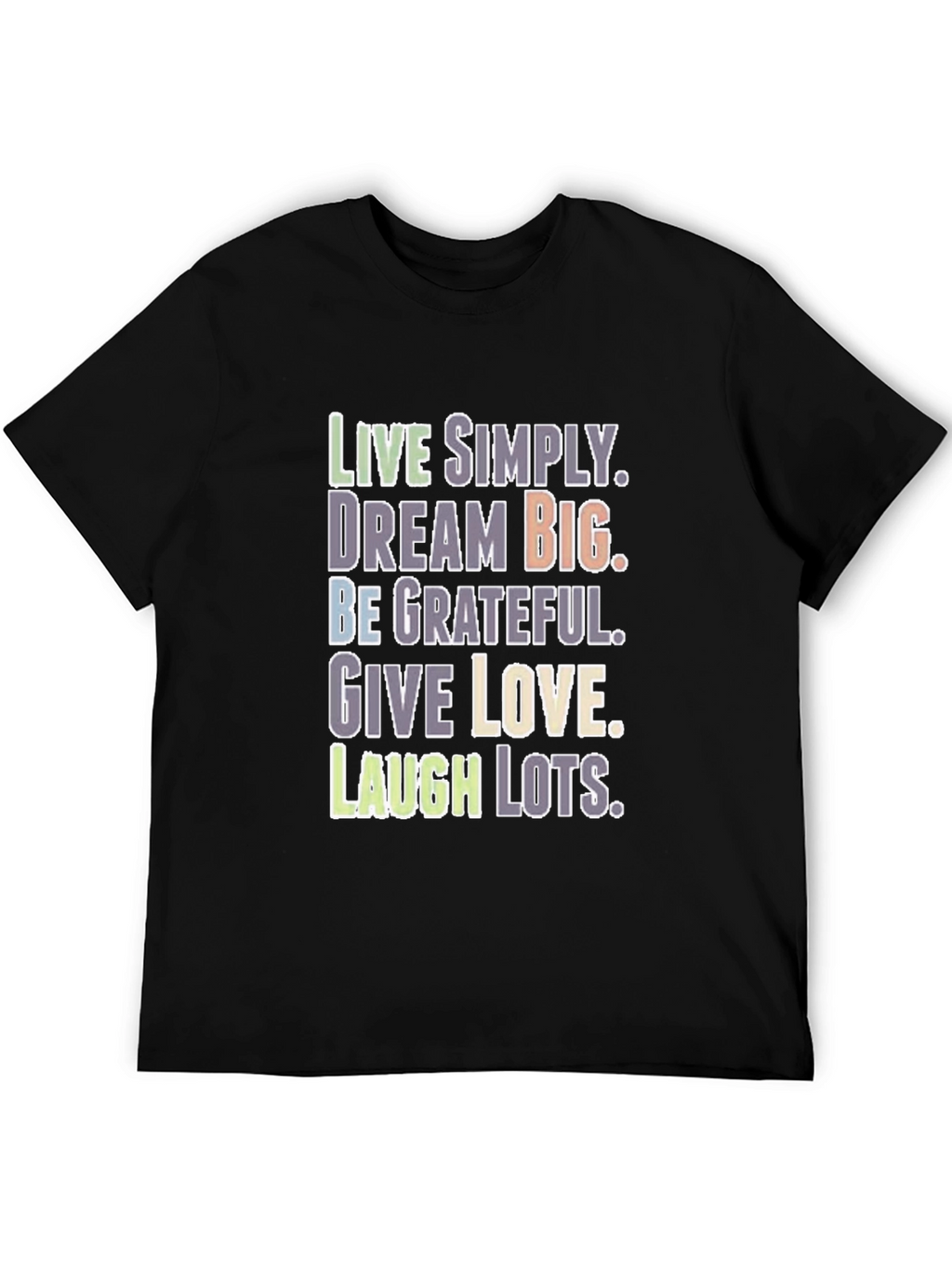 Live Simply Graphic T-Shirt - Inspirational Tee
