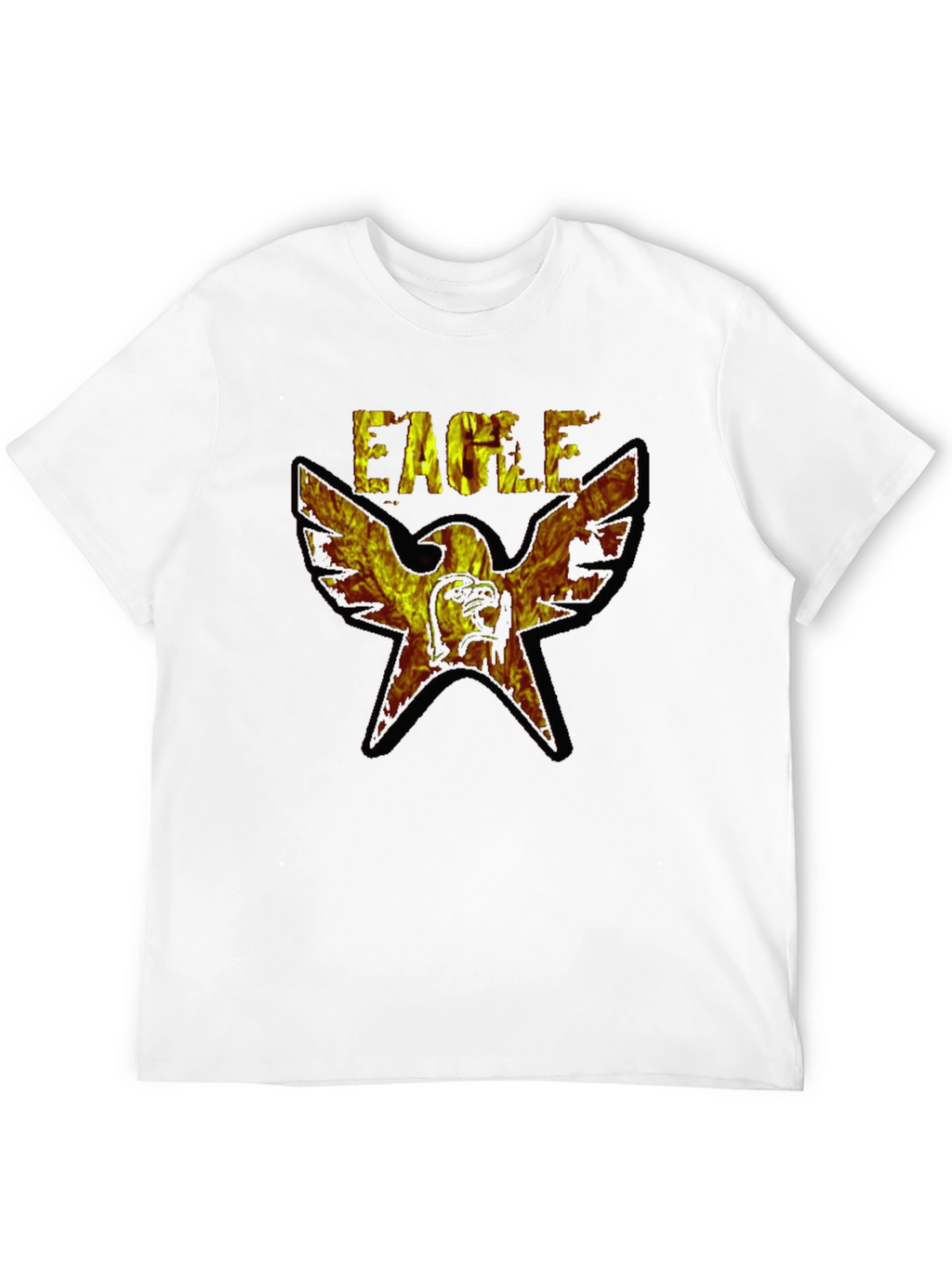 Fiery Eagle Graphic T-Shirt - Bold & Unique Design