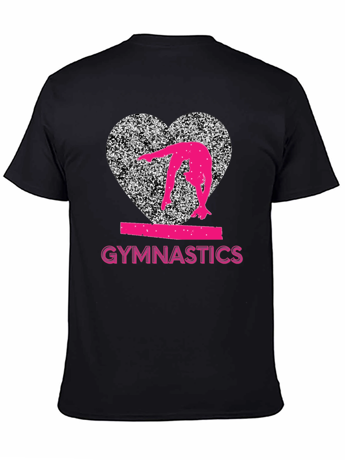 Gymnastics Heart T-Shirt - Sporty Style