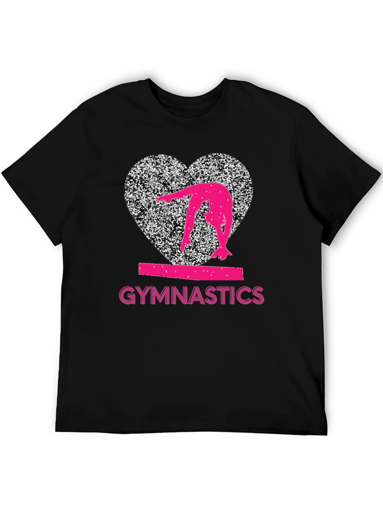 Gymnastics Heart T-Shirt - Sporty Style