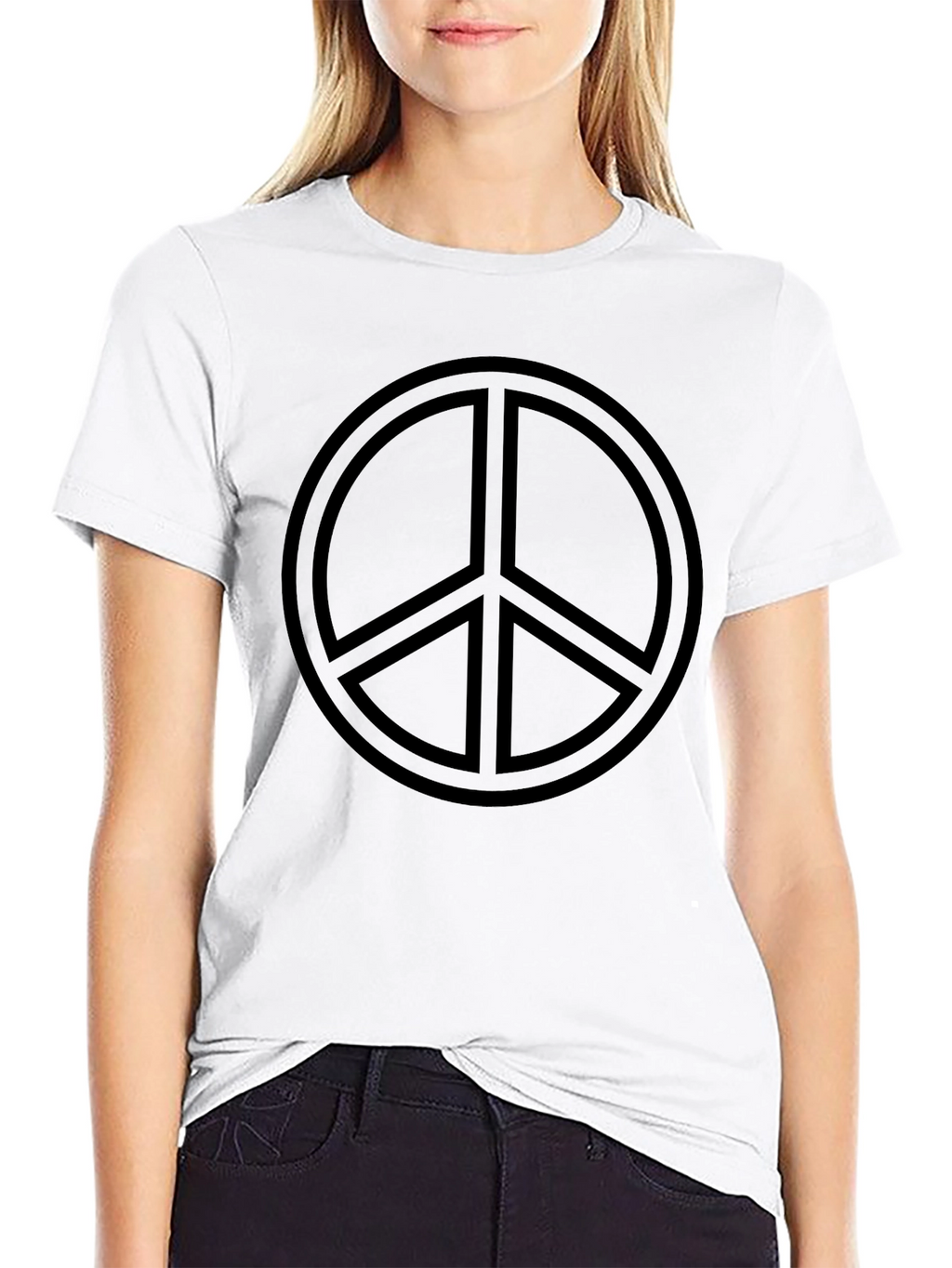 Peace Sign Graphic T-Shirt - Menswear