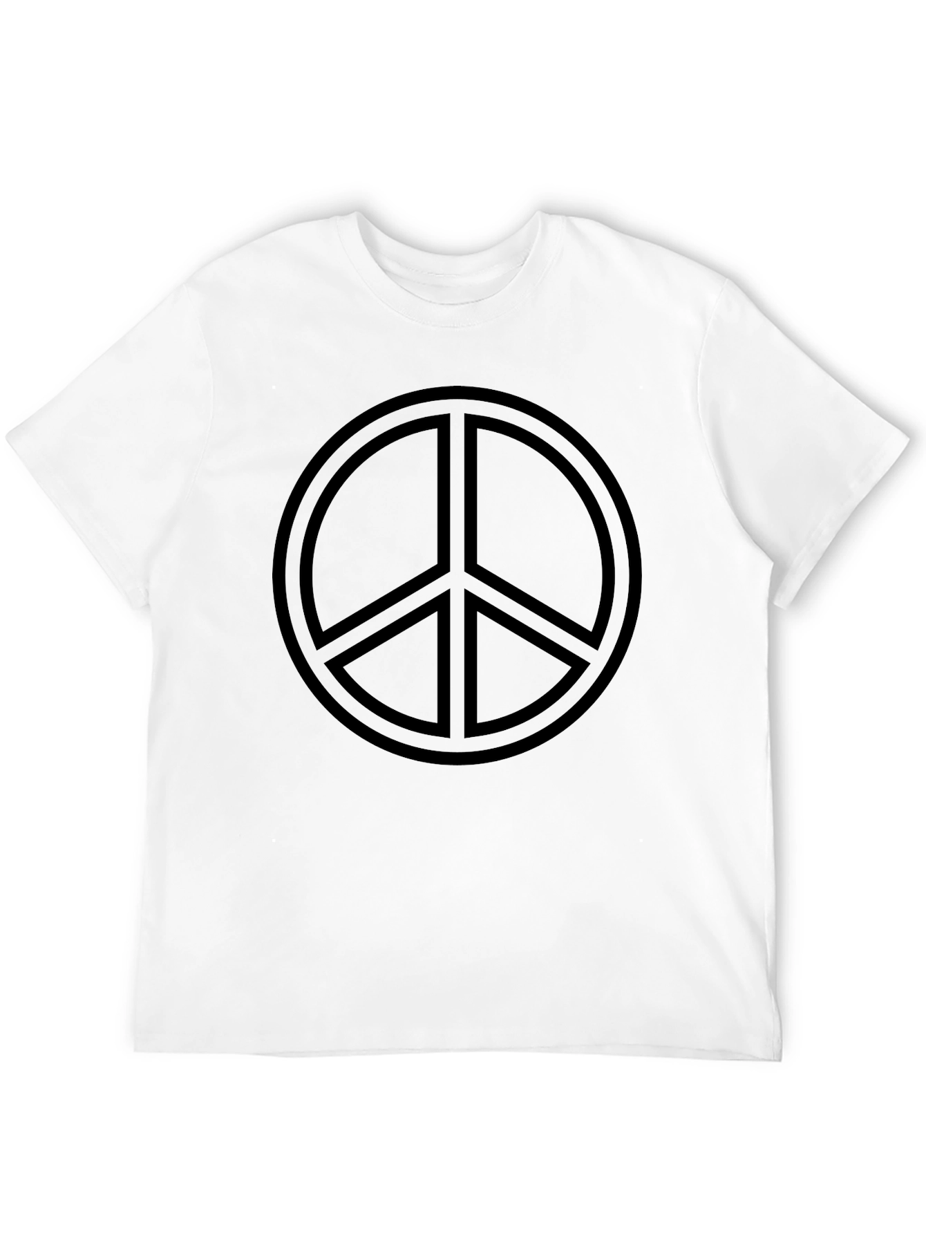 Peace Sign Graphic T-Shirt - Menswear