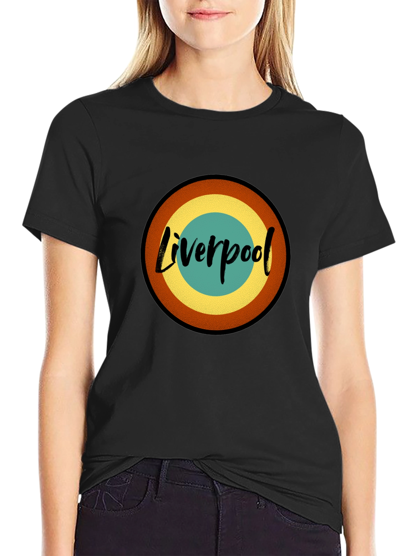 Liverpool Retro Target T-Shirt