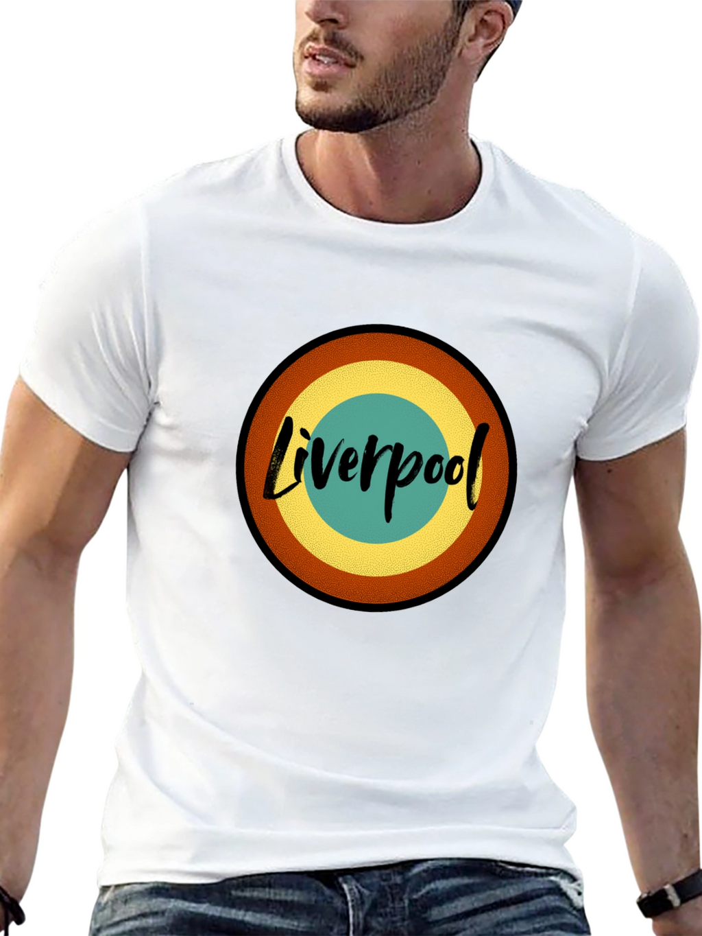 Liverpool Retro Target T-Shirt