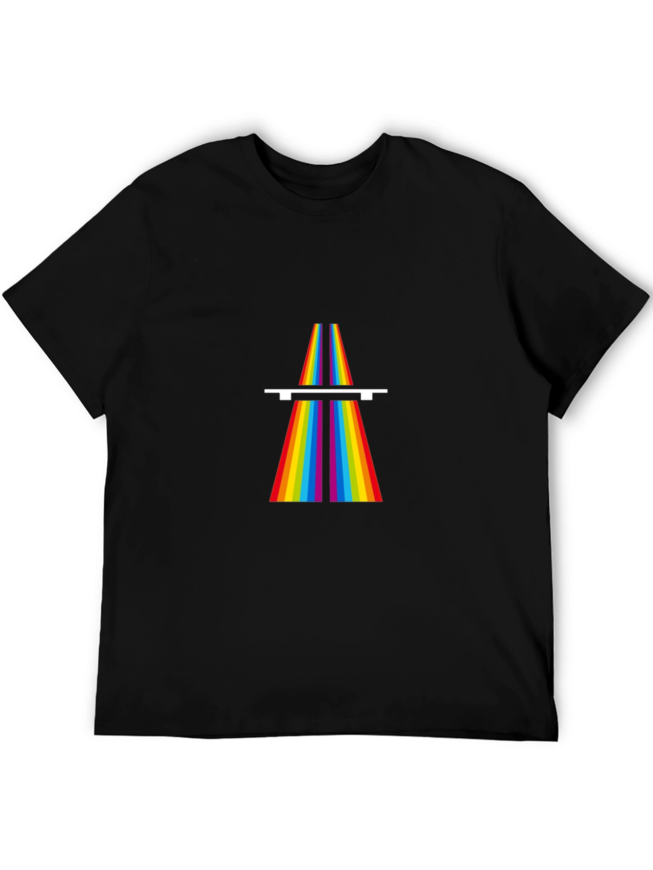 Rainbow Prism Tee - Classic Design