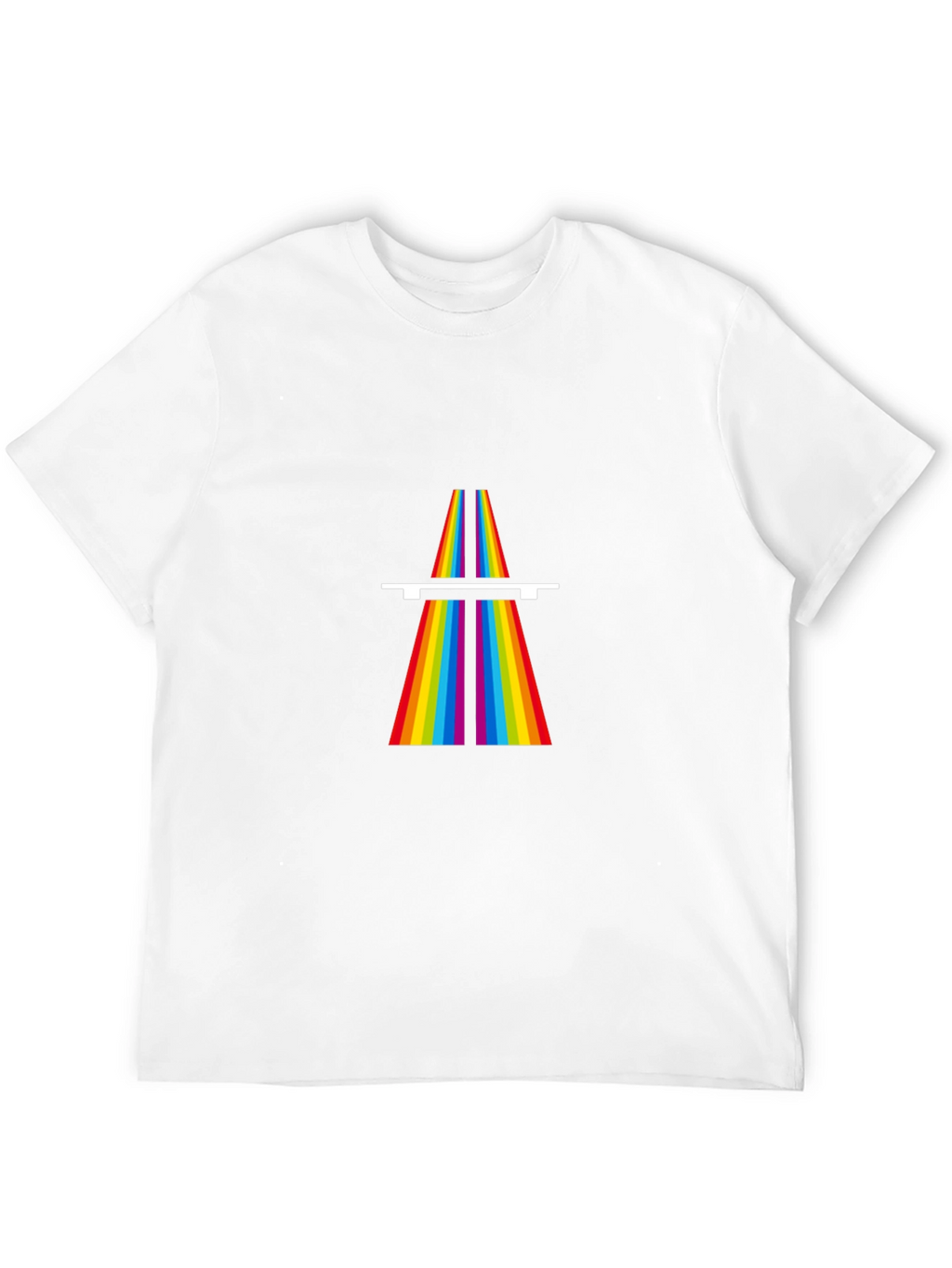 Rainbow Prism Tee - Classic Design