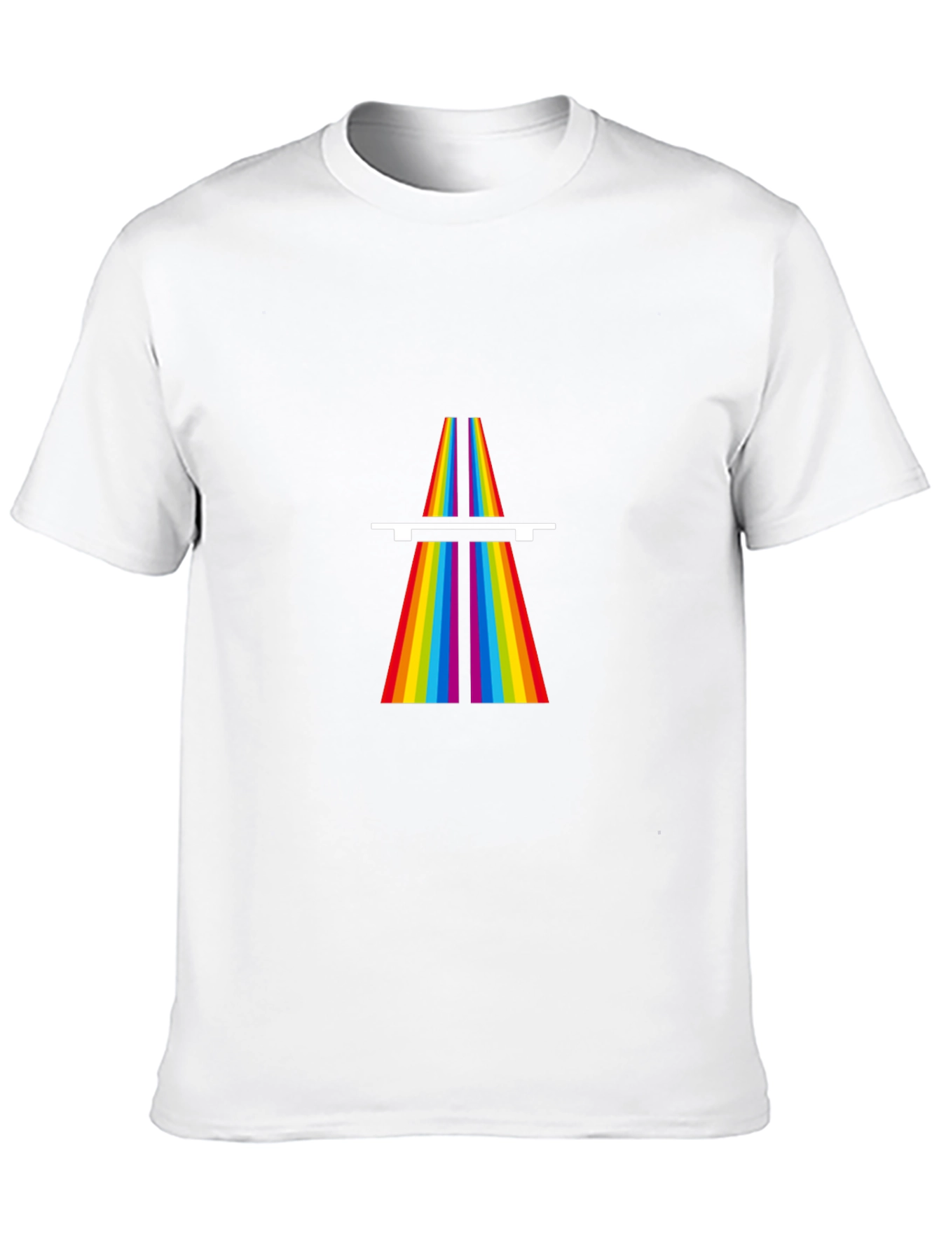 Rainbow Prism Tee - Classic Design