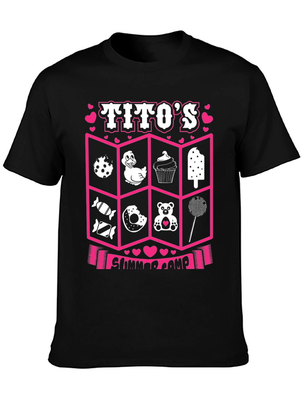 Titos Summer Camp Graphic T-Shirt