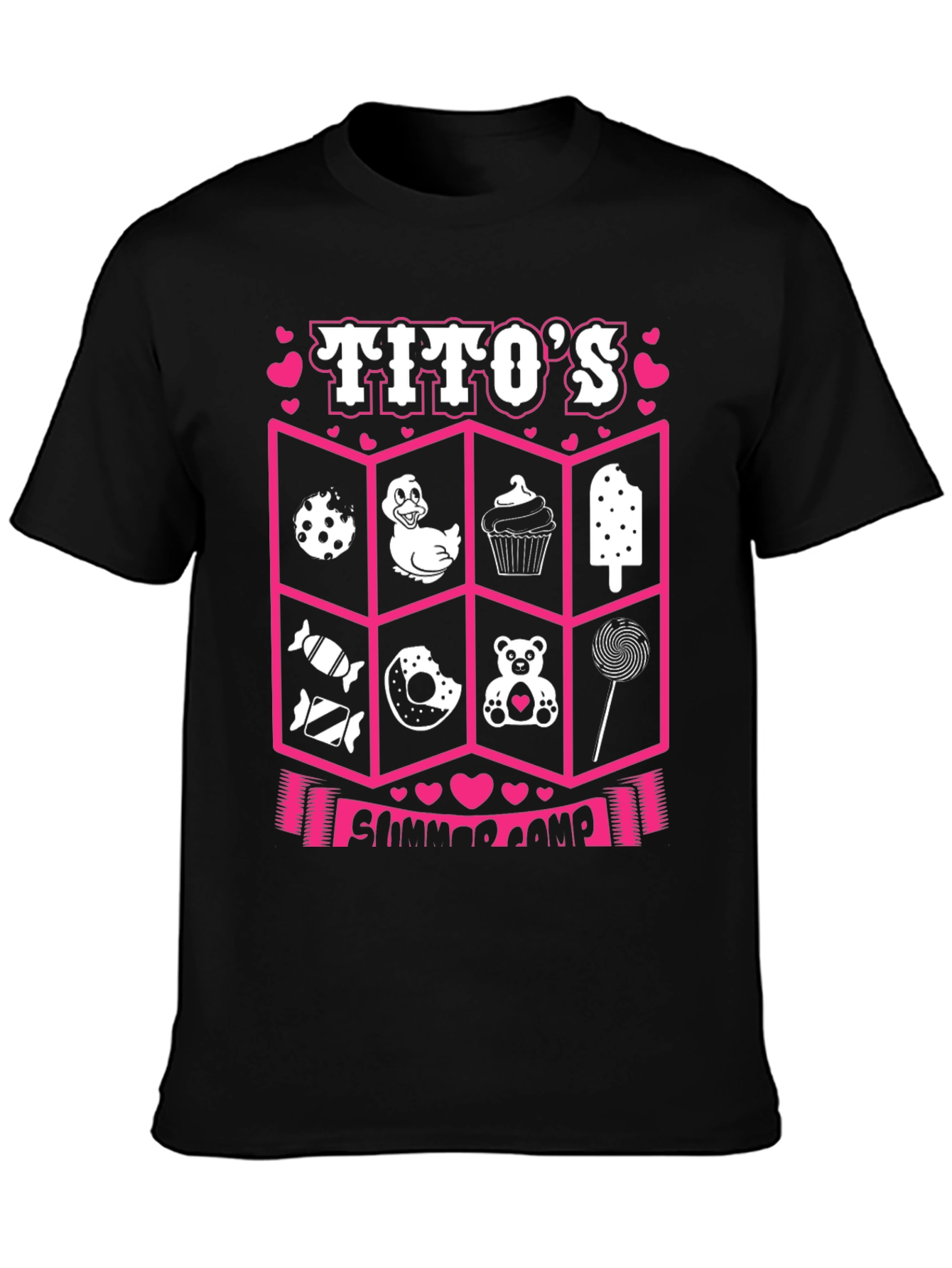 Titos Summer Camp Graphic T-Shirt