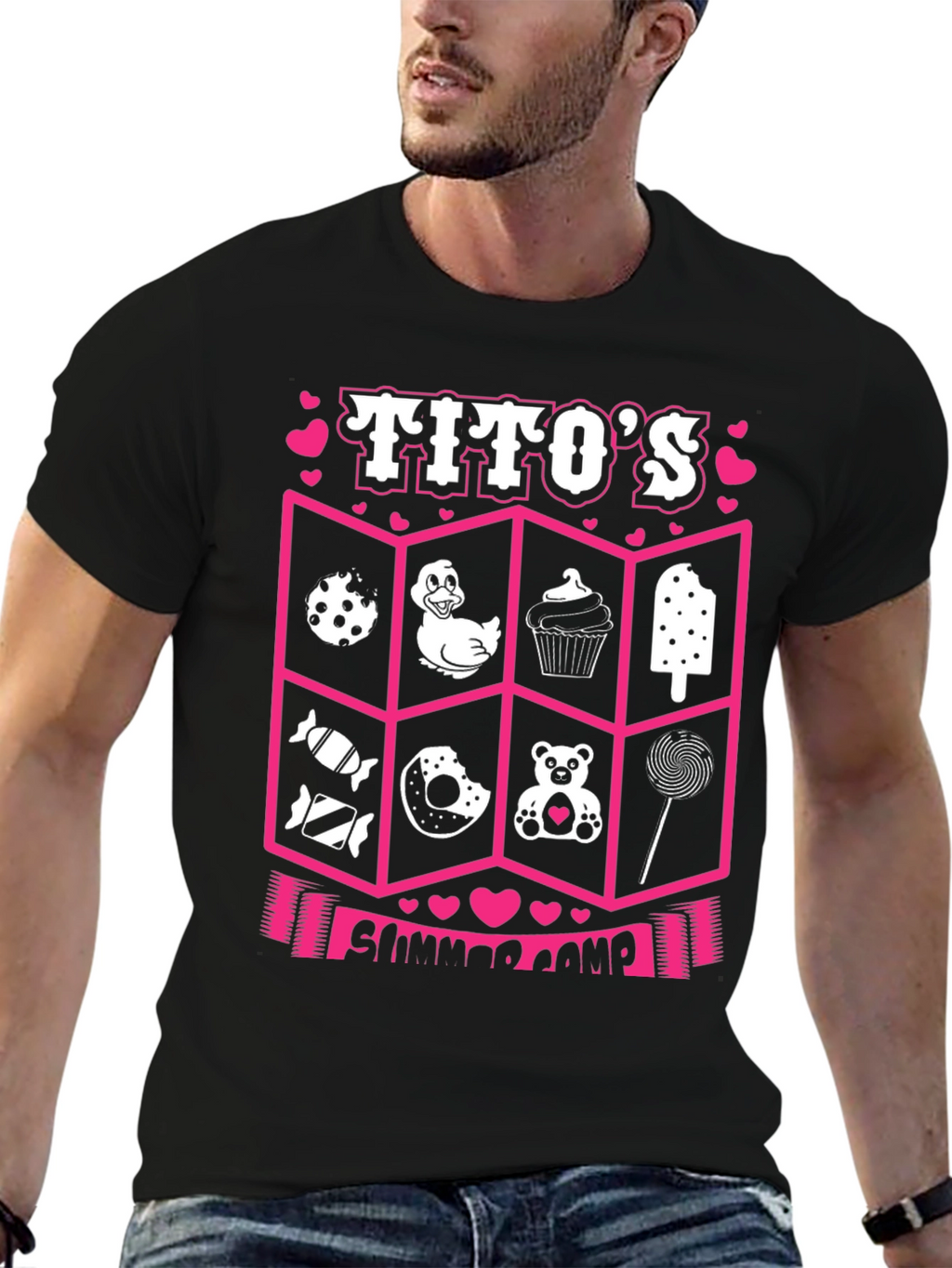 Titos Summer Camp Graphic T-Shirt