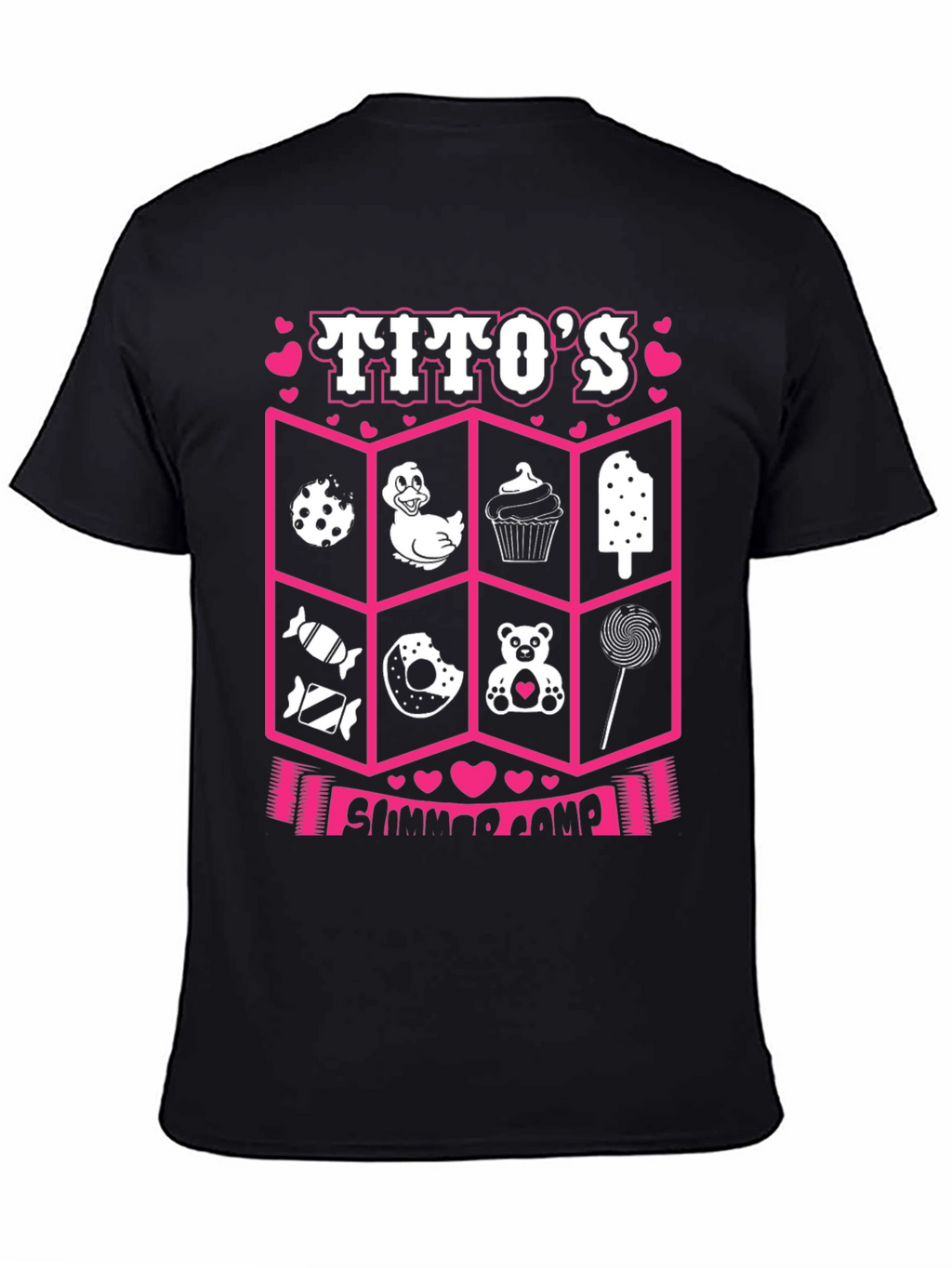 Titos Summer Camp Graphic T-Shirt