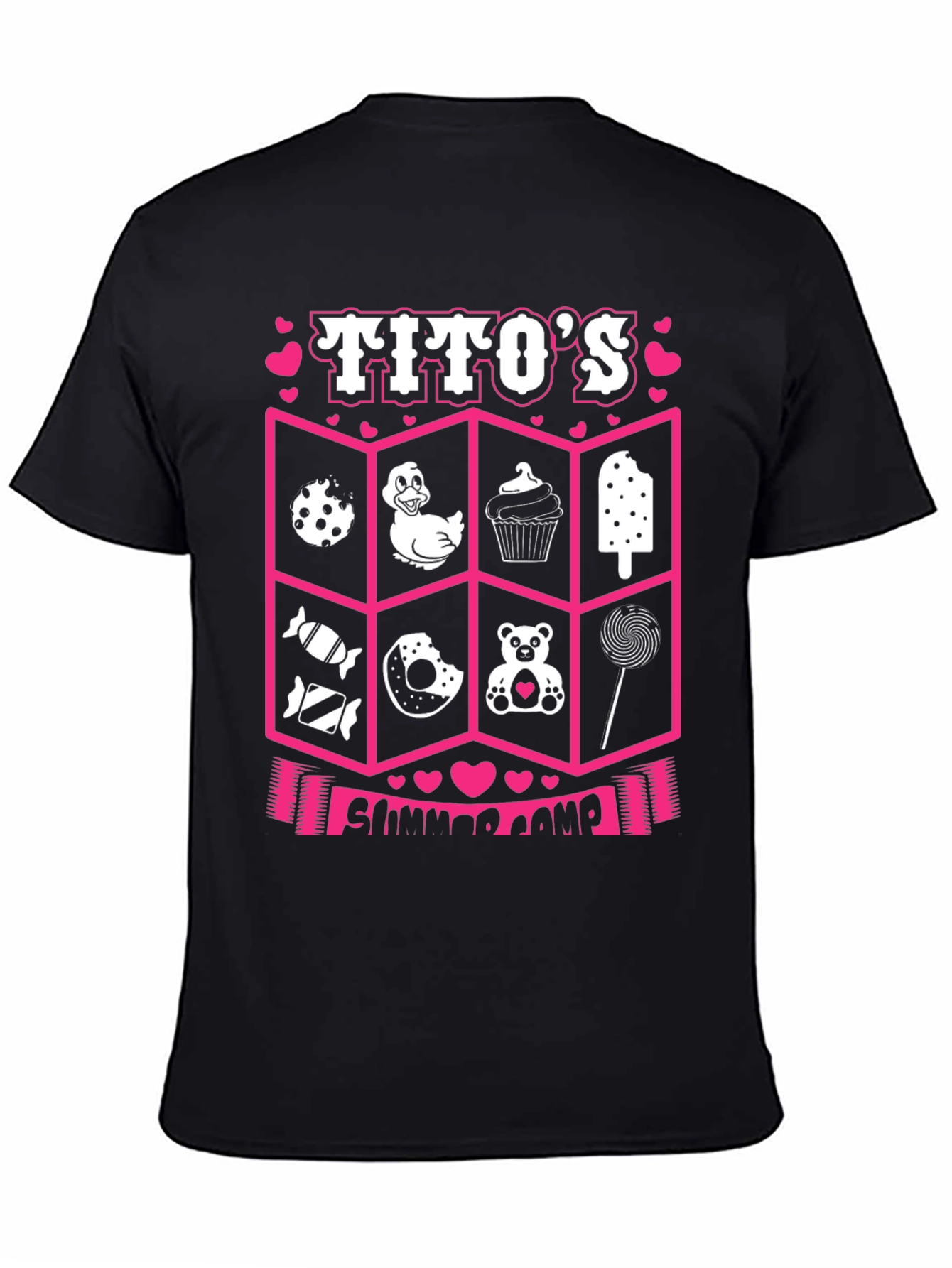 Titos Summer Camp Graphic T-Shirt