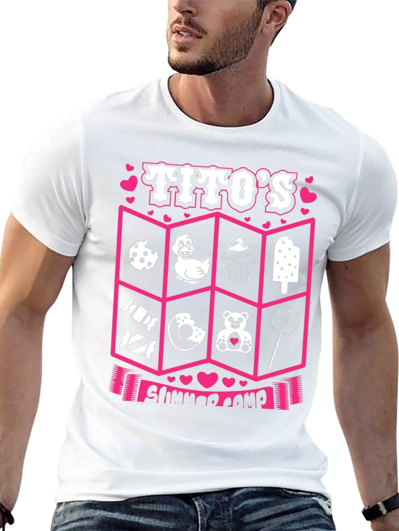 Titos Summer Camp Graphic T-Shirt