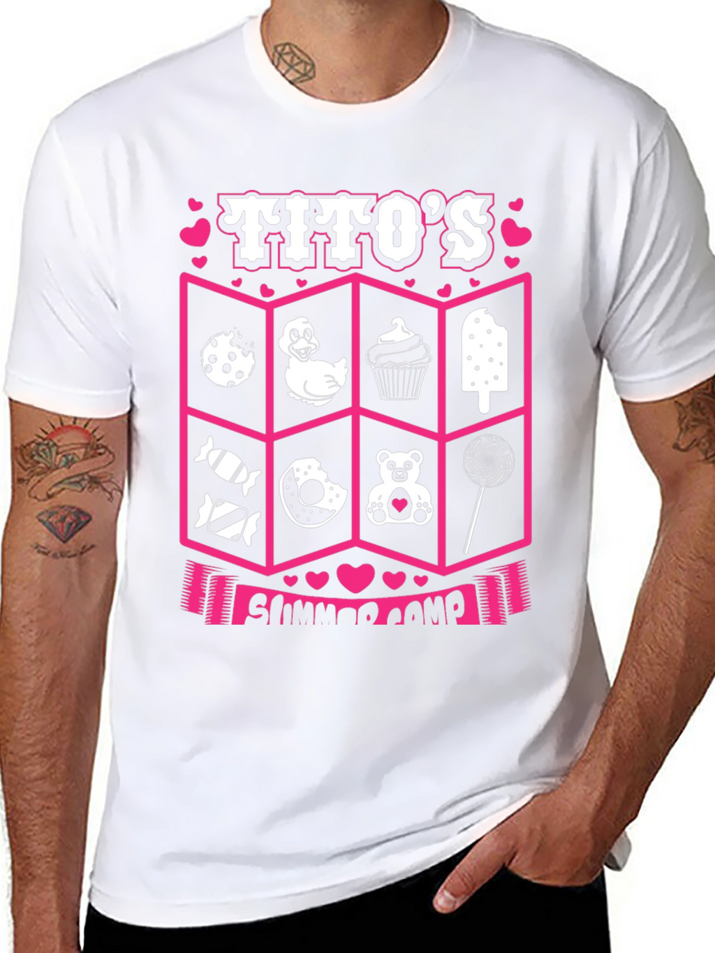 Titos Summer Camp Graphic T-Shirt