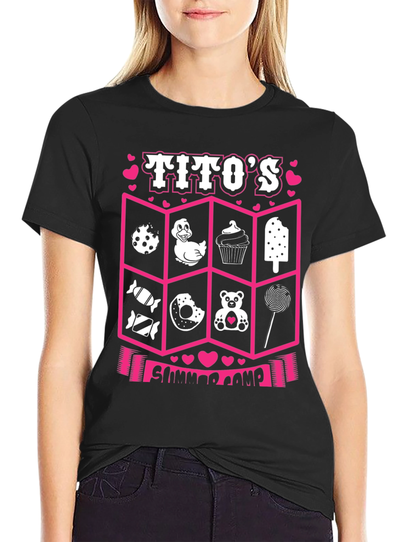 Titos Summer Camp Graphic T-Shirt