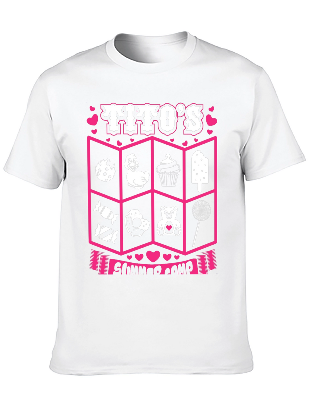 Titos Summer Camp Graphic T-Shirt