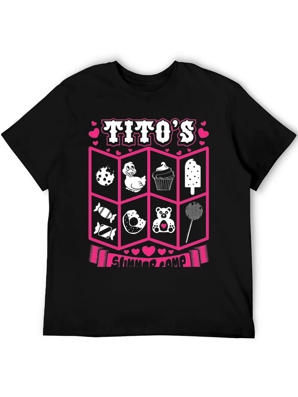 Titos Summer Camp Graphic T-Shirt