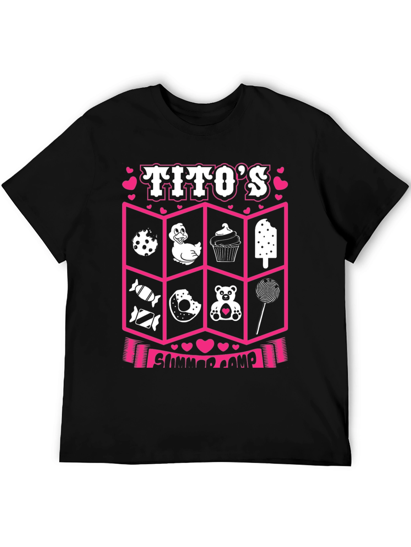Titos Summer Camp Graphic T-Shirt