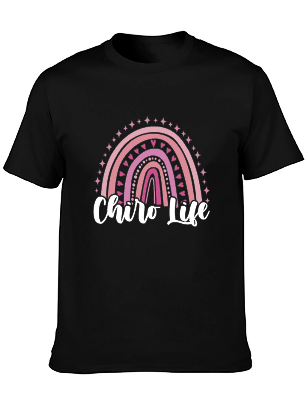 Chiro Life Rainbow Graphic T-Shirt
