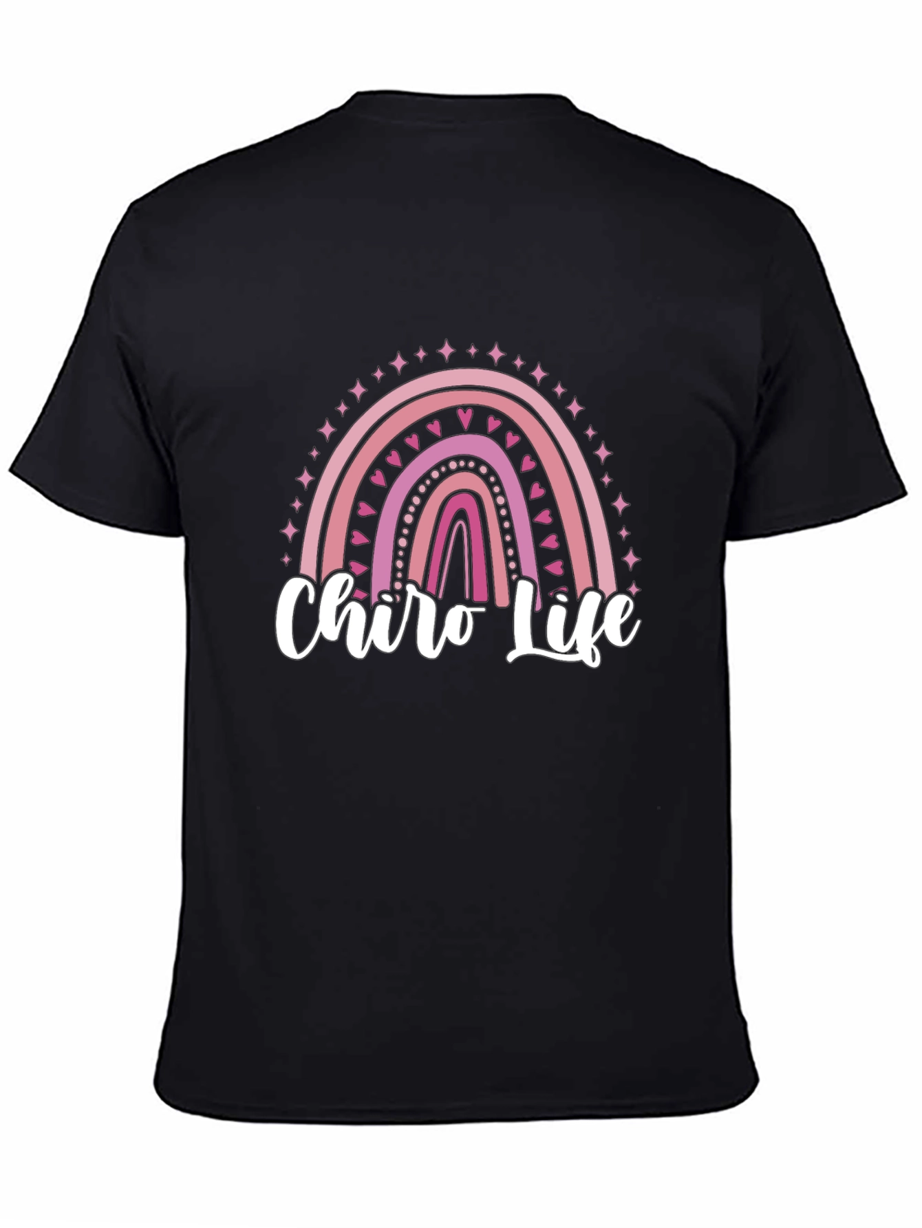Chiro Life Rainbow Graphic T-Shirt