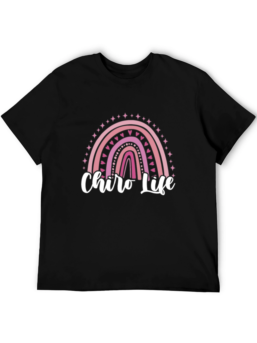 Chiro Life Rainbow Graphic T-Shirt
