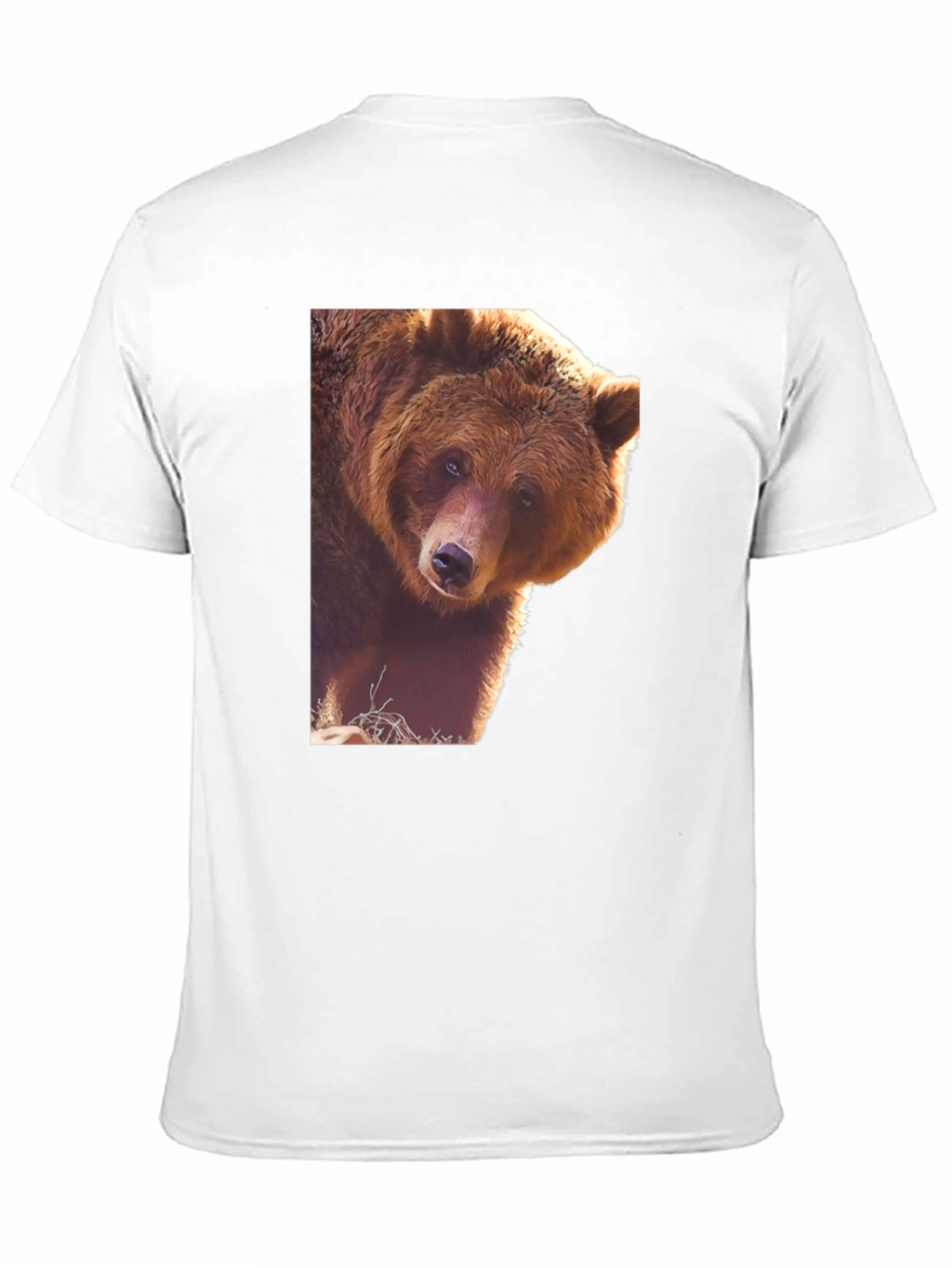 Bear Graphic Black T-Shirt
