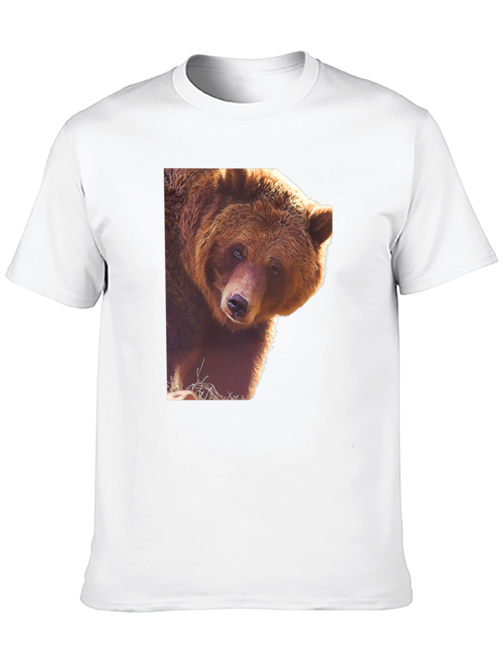 Bear Graphic Black T-Shirt