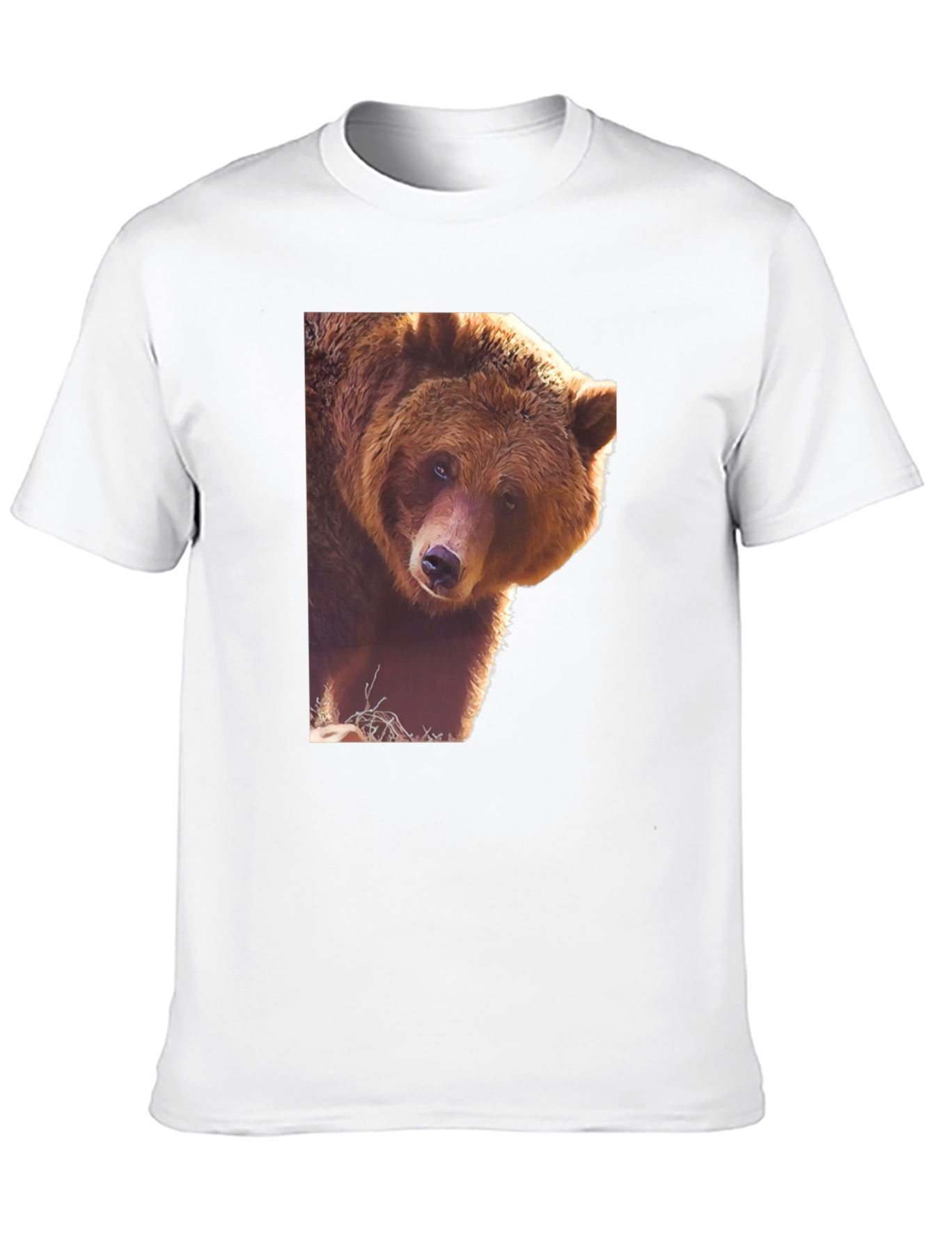 Bear Graphic Black T-Shirt