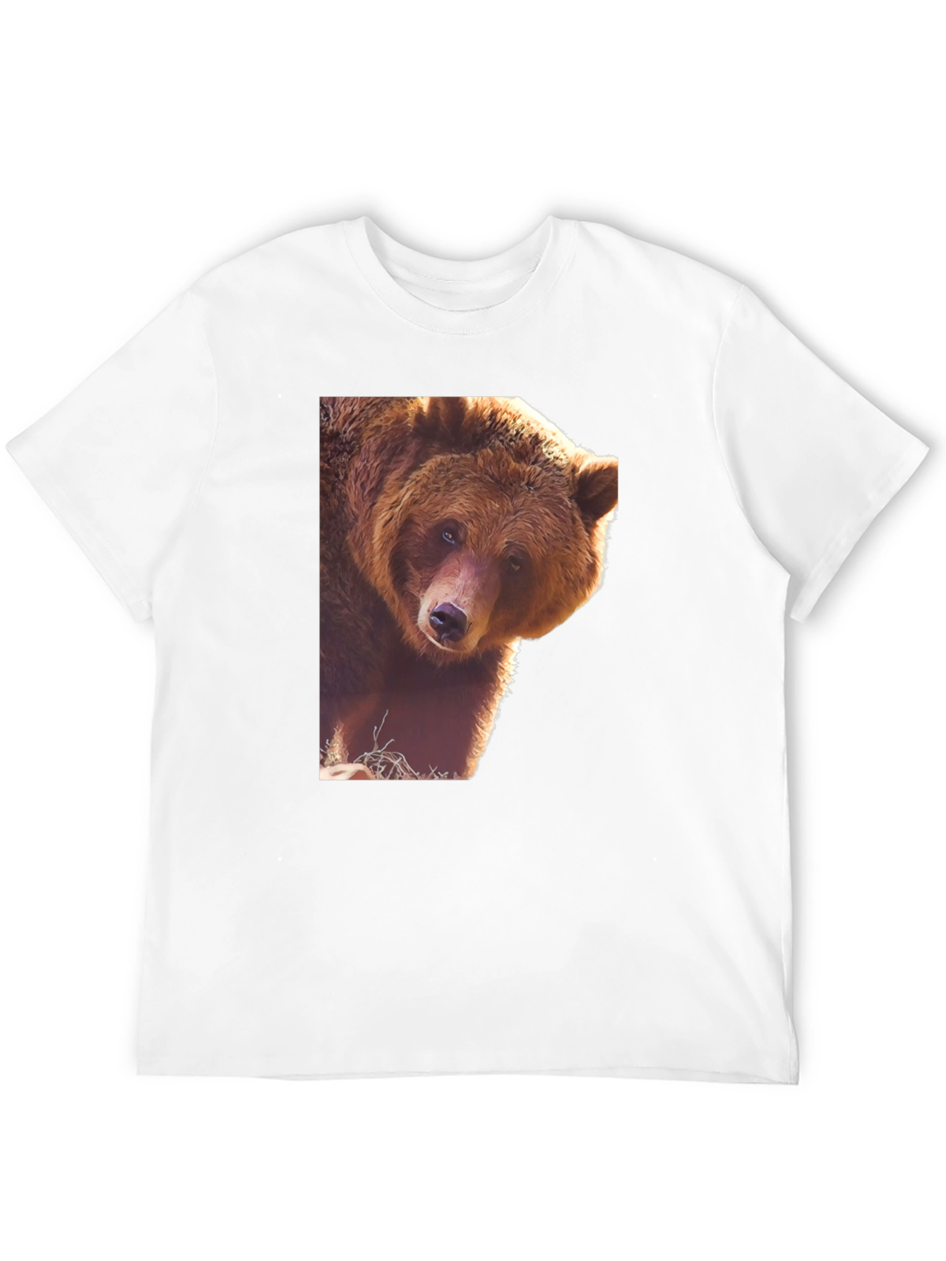 Bear Graphic Black T-Shirt