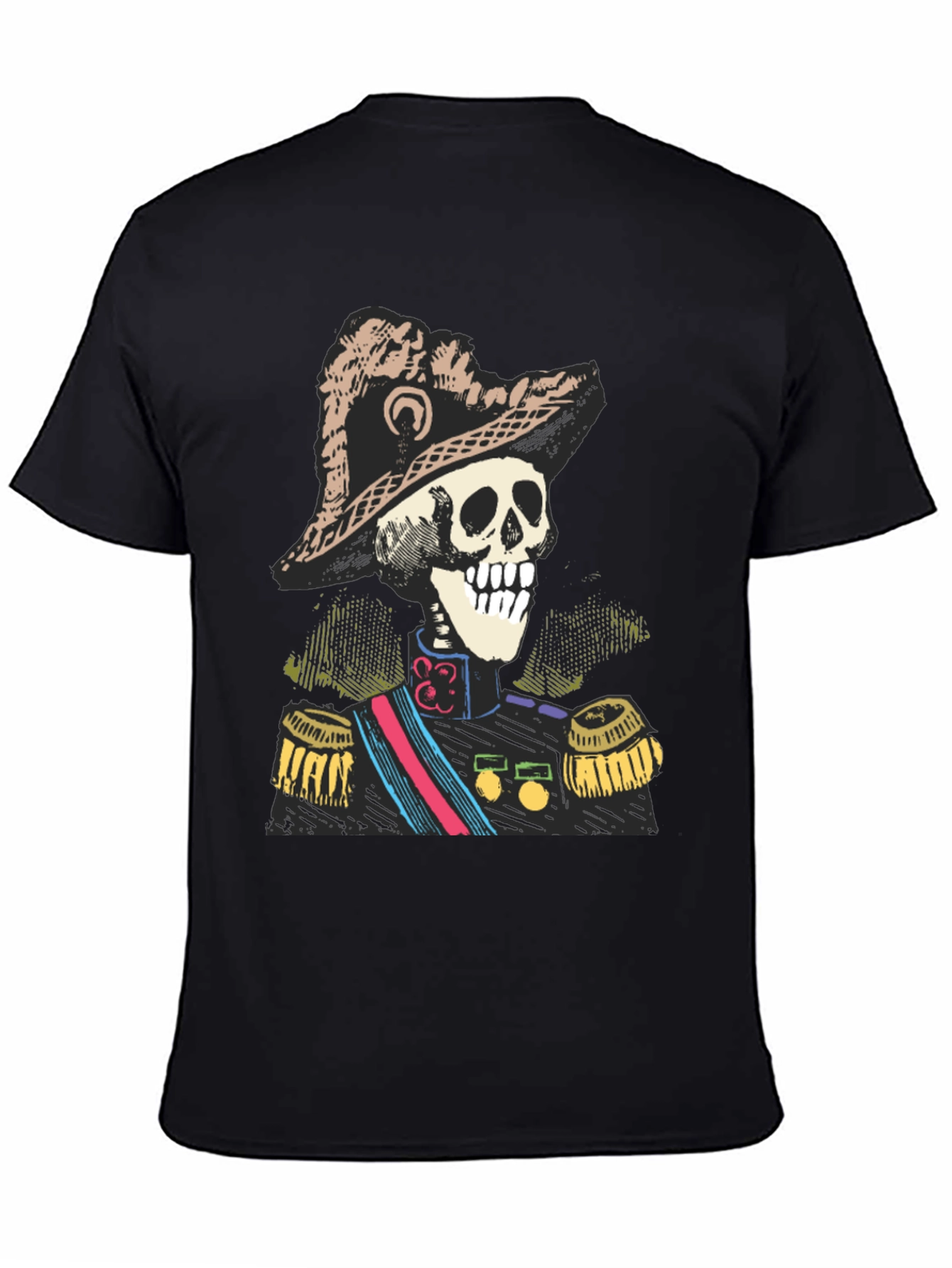 Skeleton General T-Shirt - Unique Design