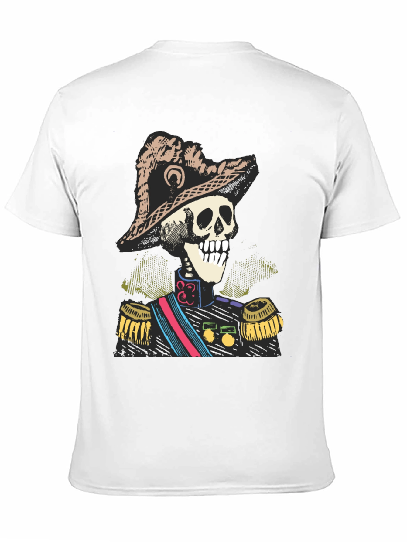 Skeleton General T-Shirt - Unique Design