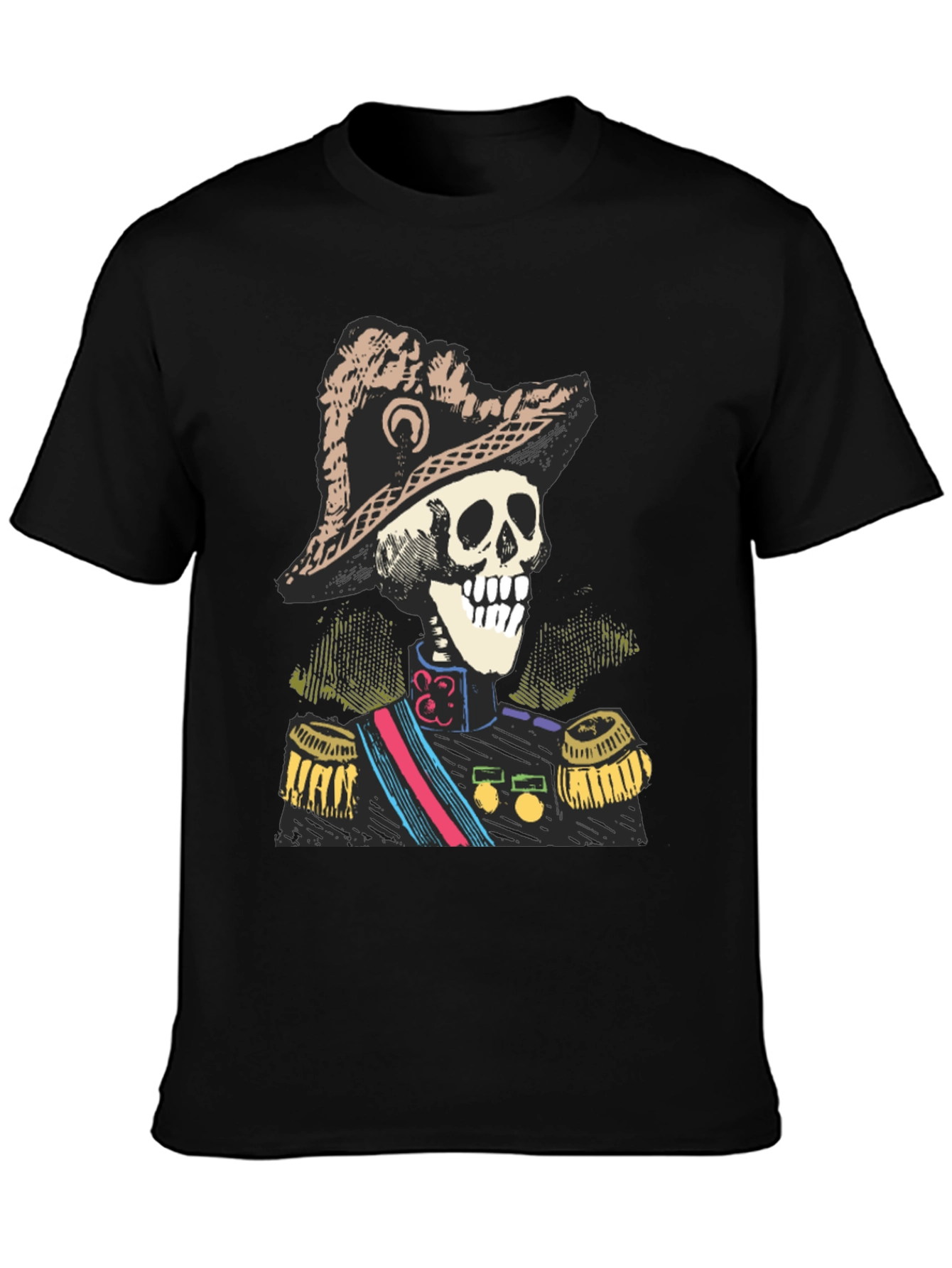Skeleton General T-Shirt - Unique Design