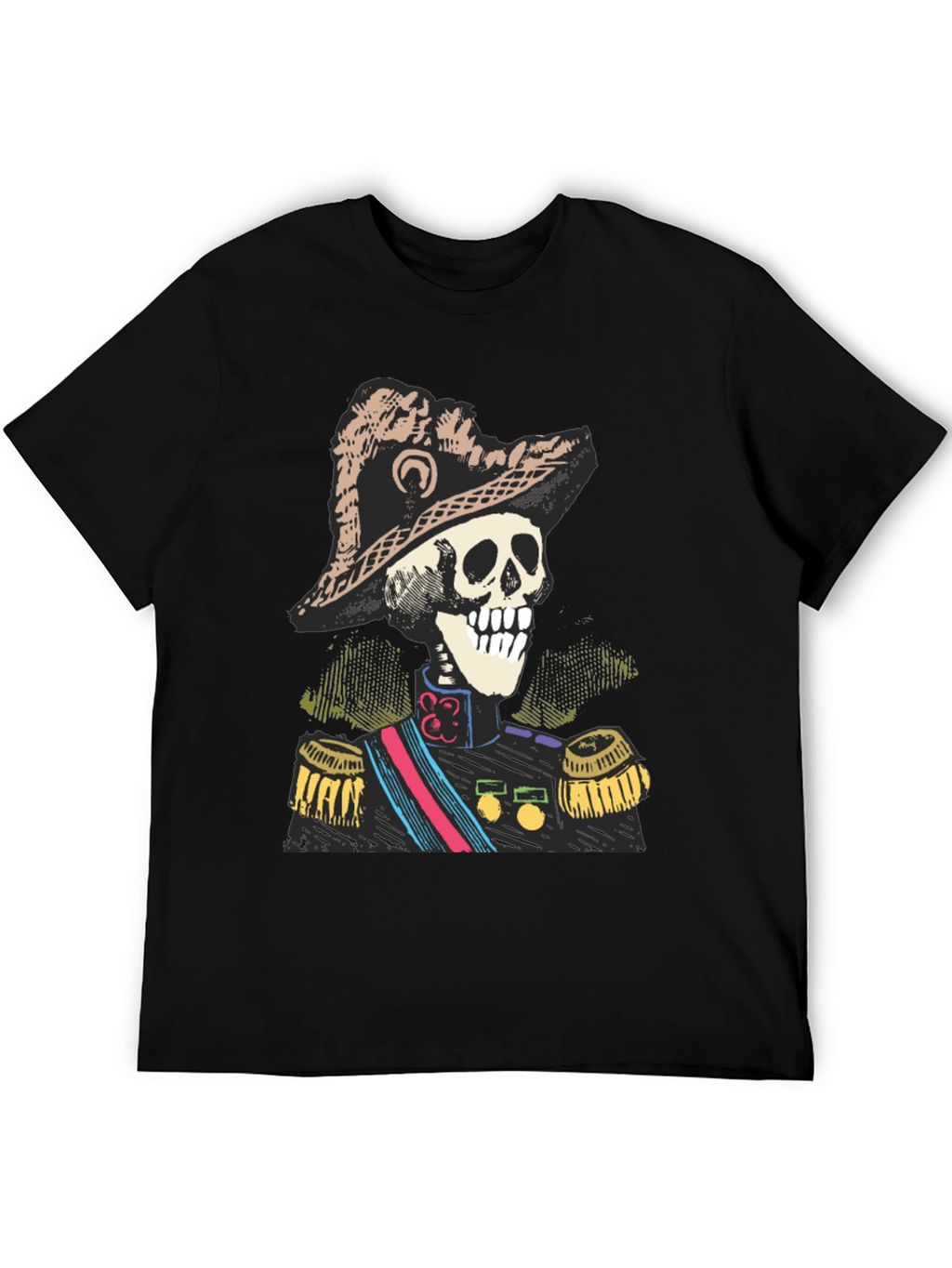 Skeleton General T-Shirt - Unique Design