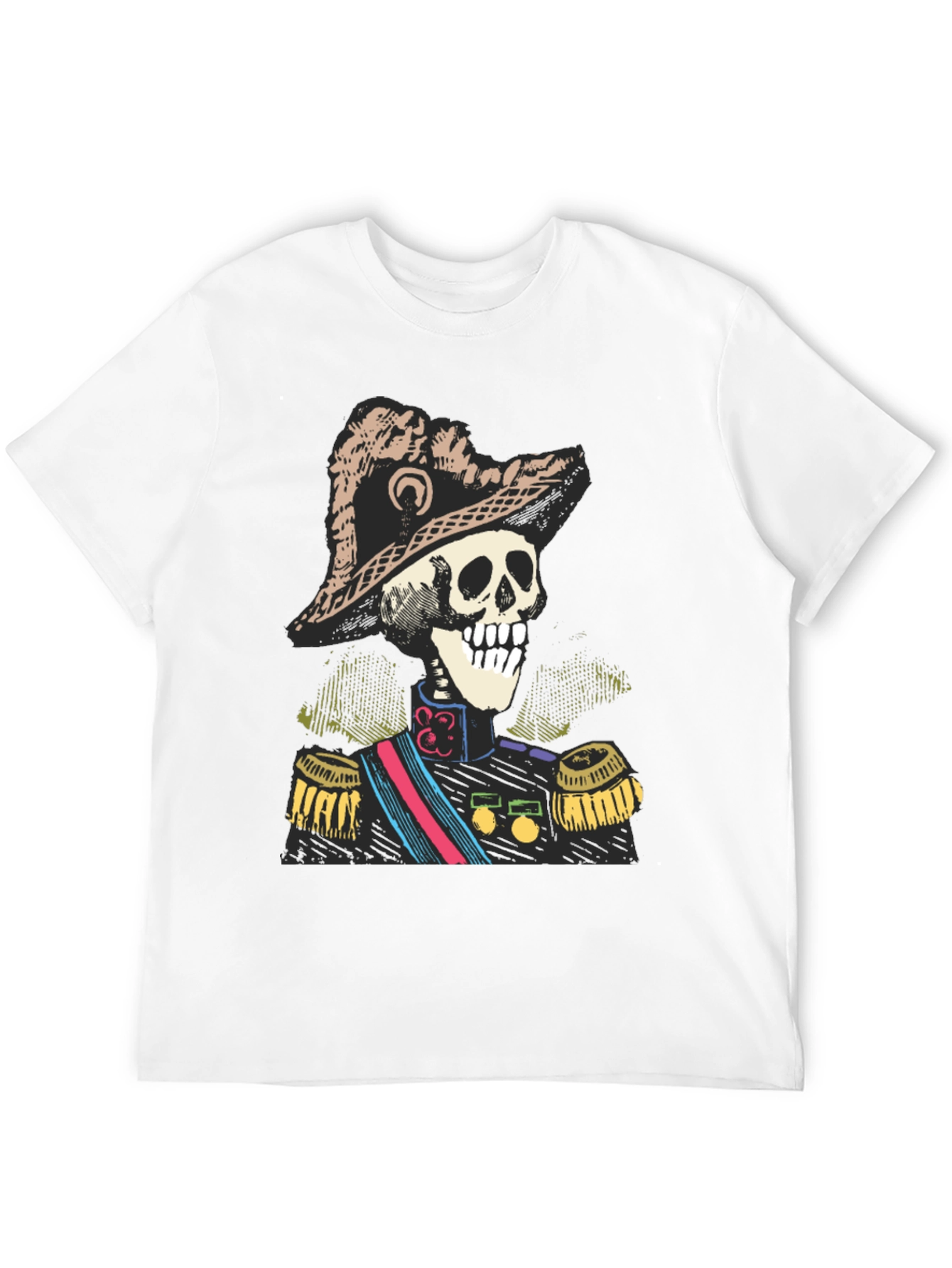 Skeleton General T-Shirt - Unique Design