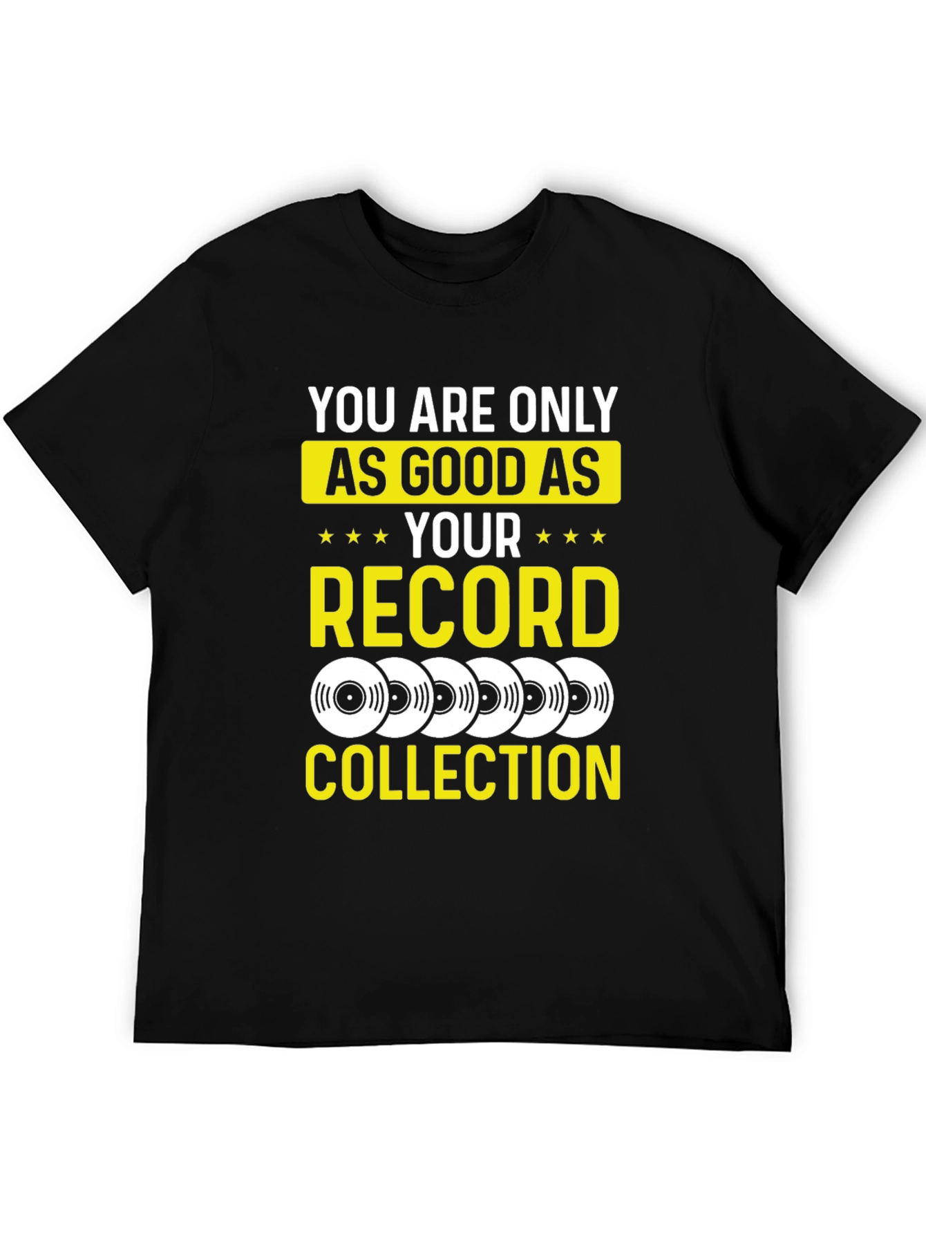 Record Collection T-Shirt - Music Lover Tee