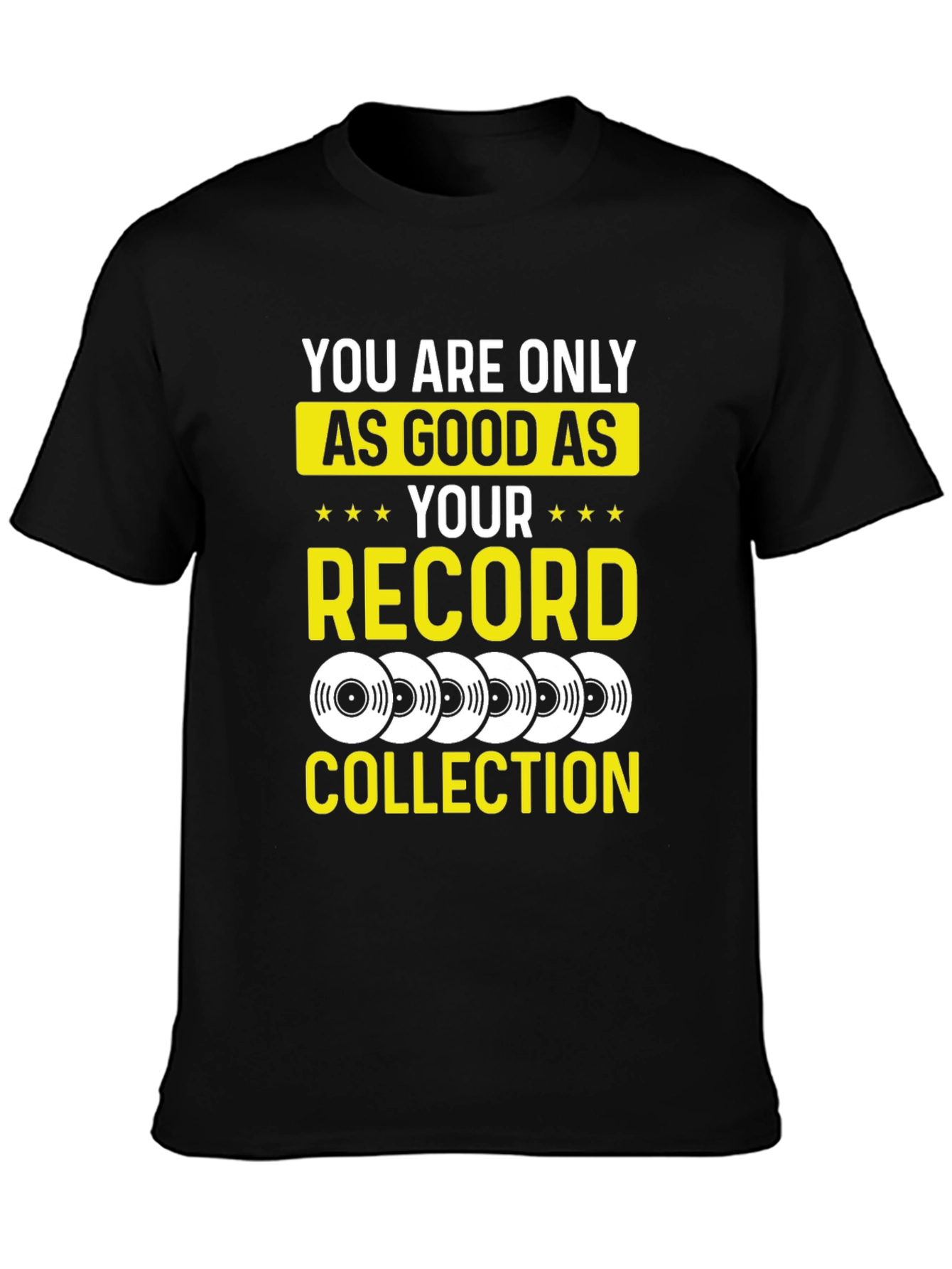 Record Collection T-Shirt - Music Lover Tee