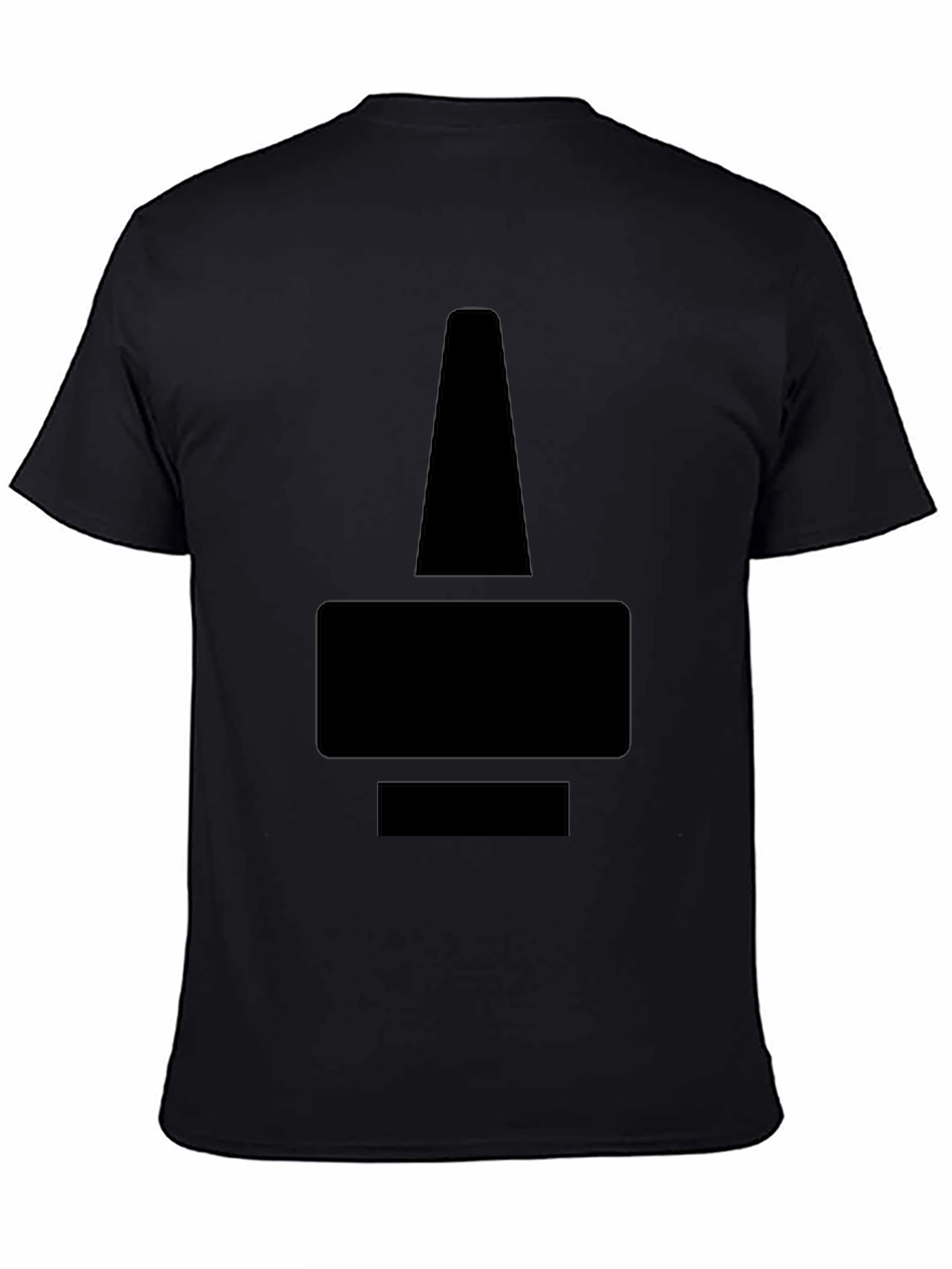 Geometric Black T-Shirt