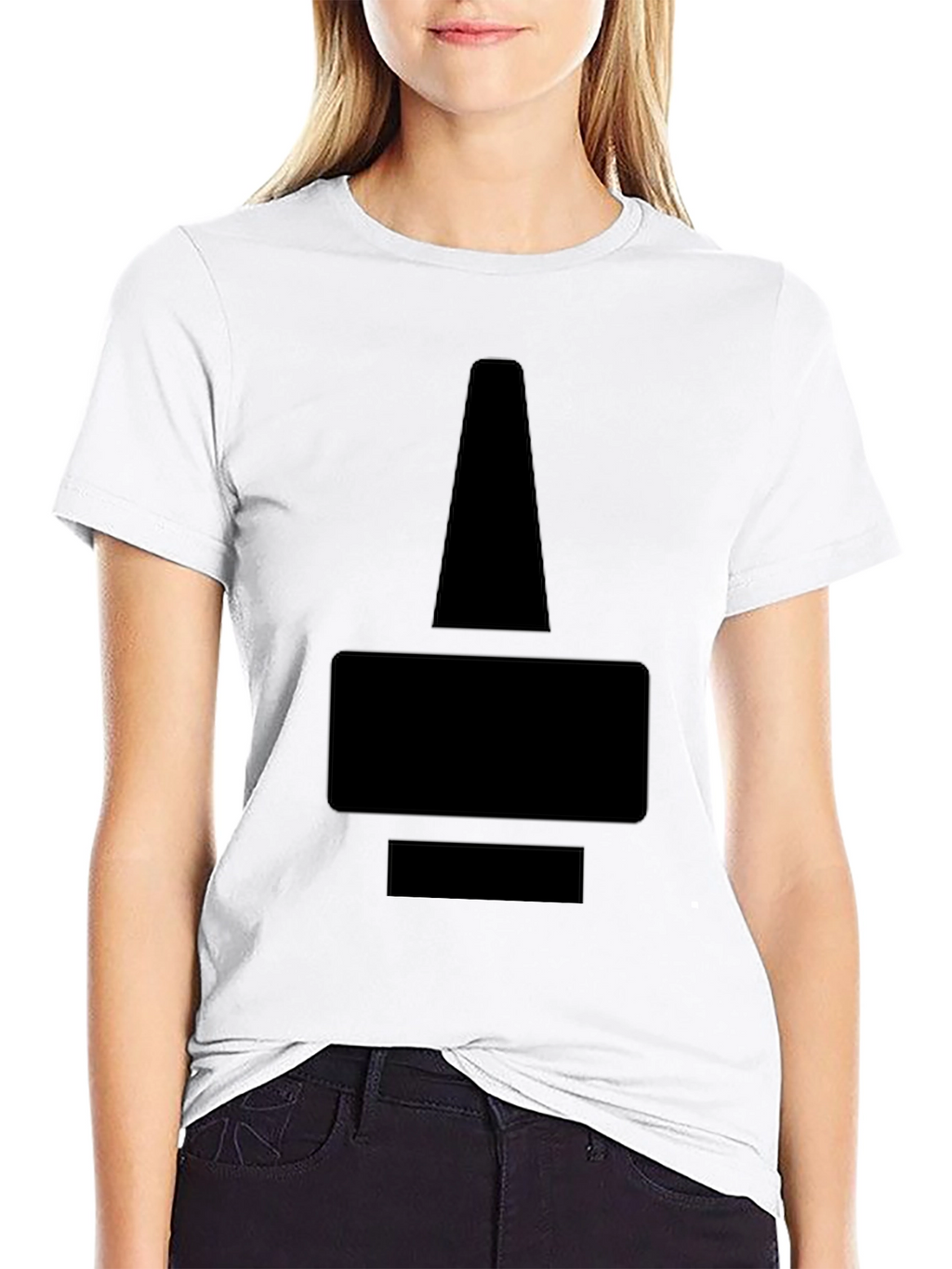 Geometric Black T-Shirt