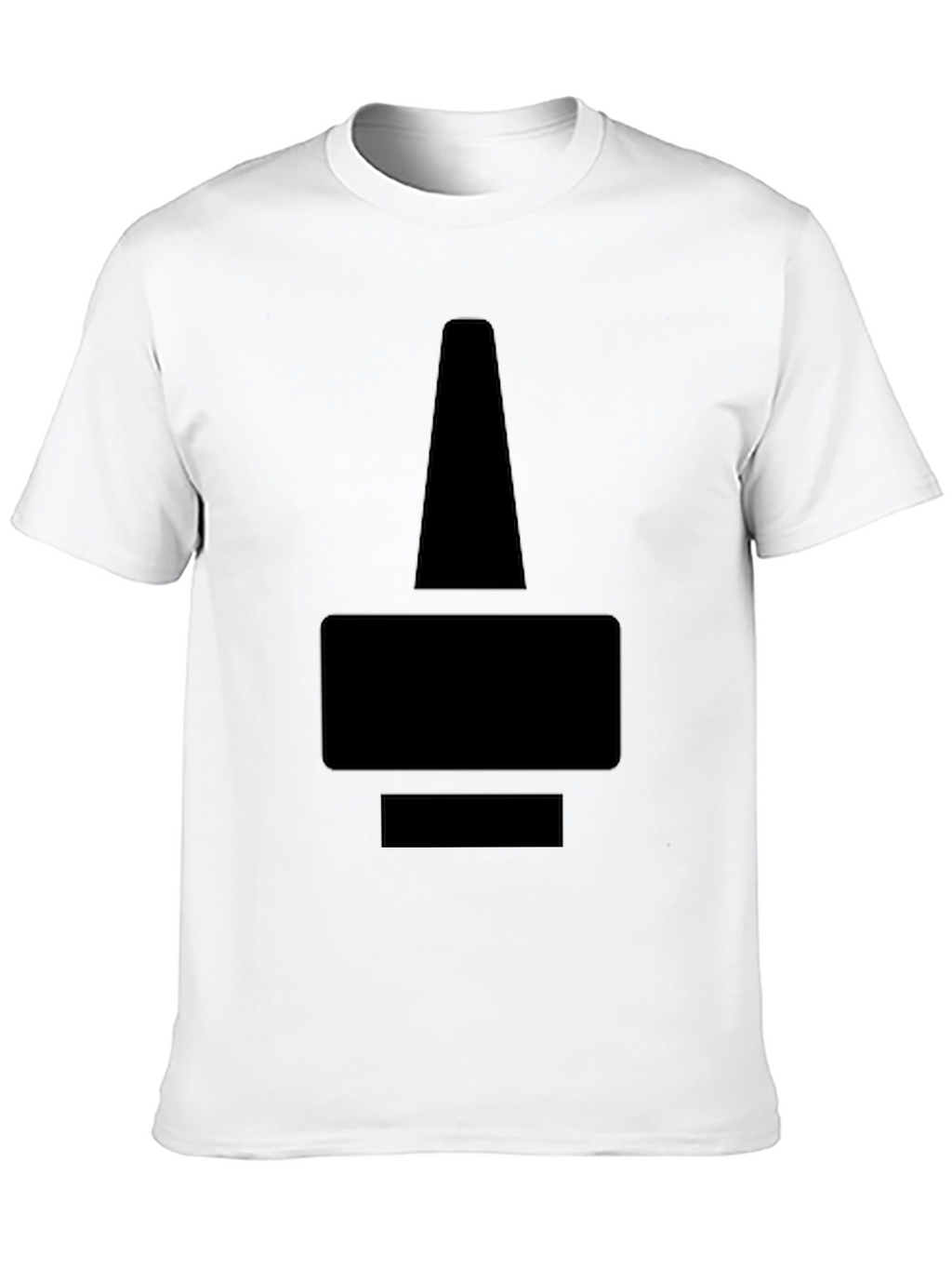 Geometric Black T-Shirt