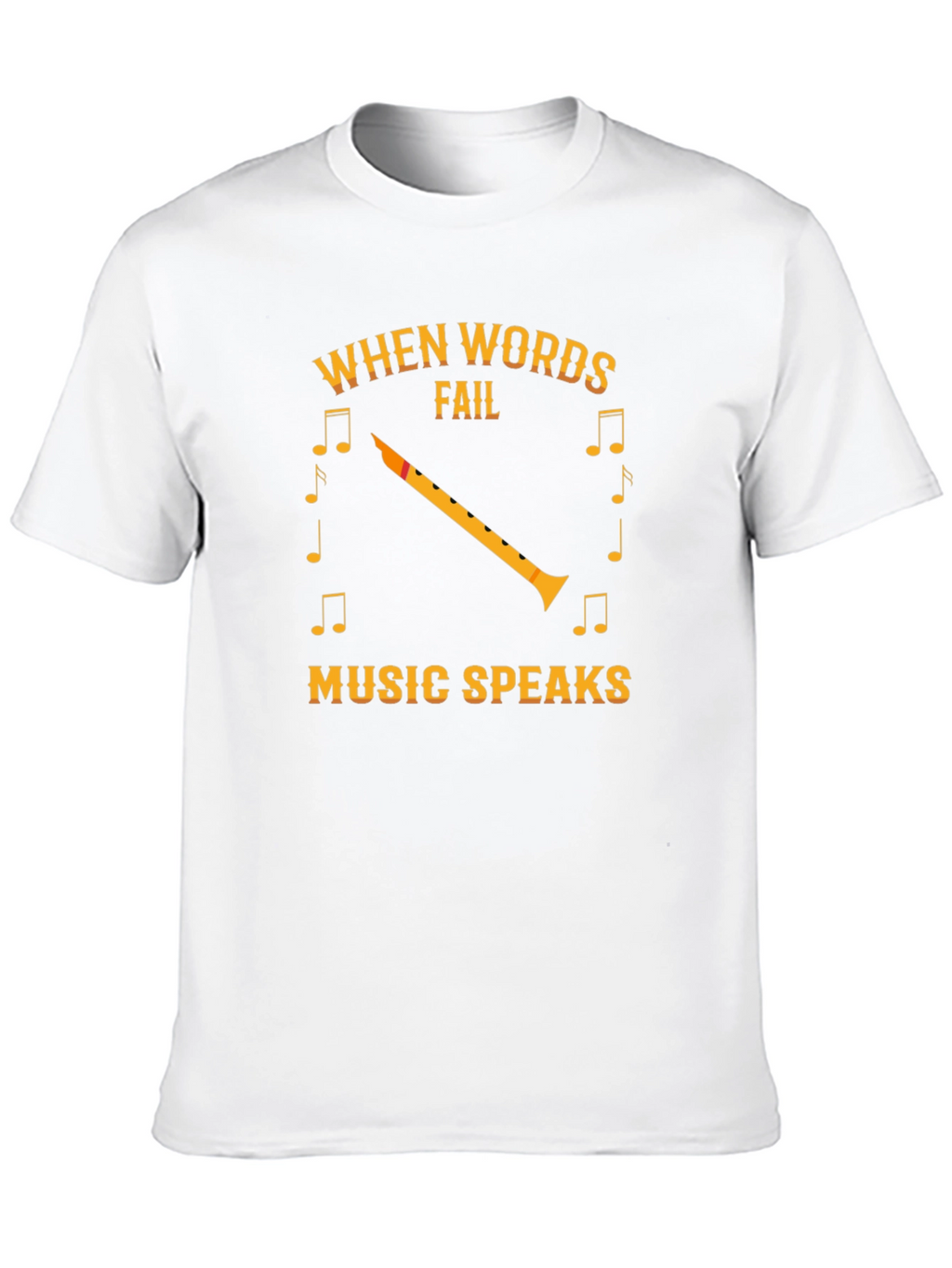 Music Speaks Graphic T-Shirt