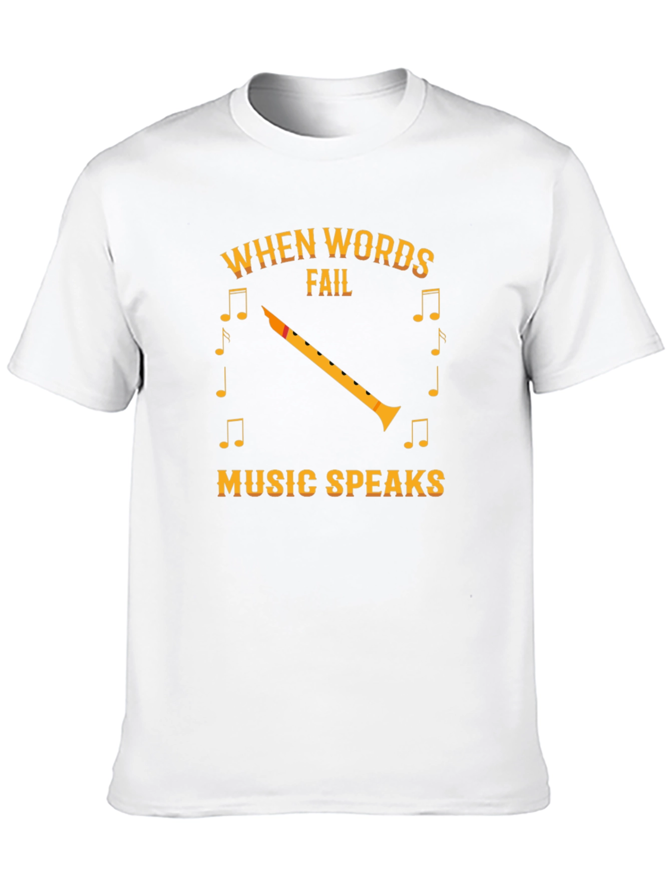 Music Speaks Graphic T-Shirt