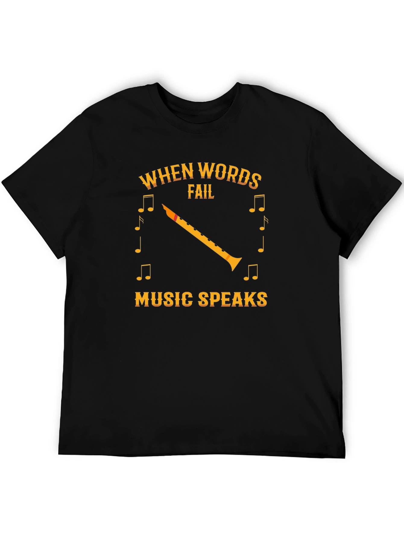 Music Speaks Graphic T-Shirt