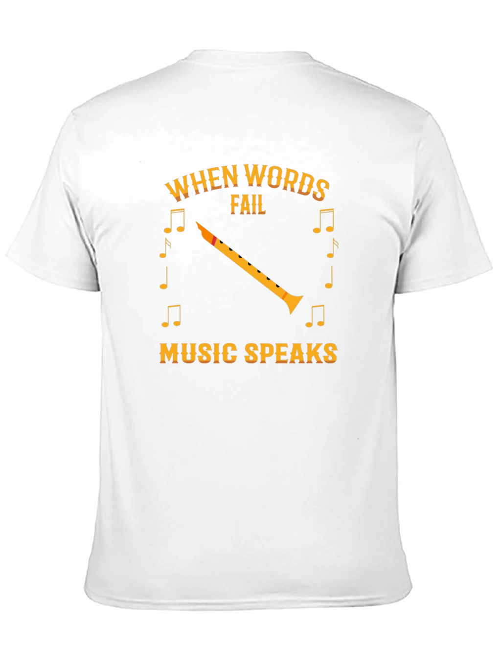 Music Speaks Graphic T-Shirt