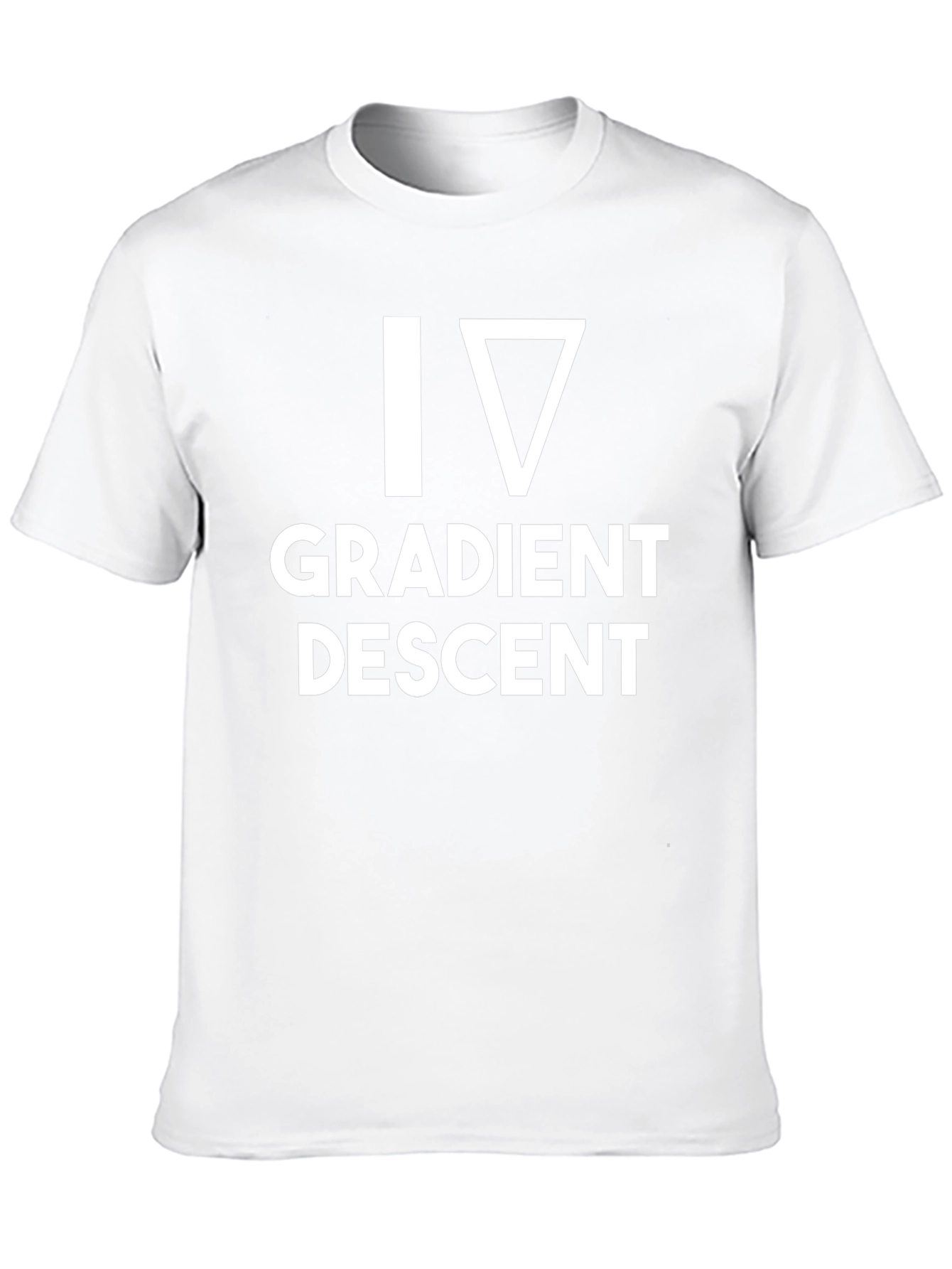 Gradient Descent T-Shirt - Algorithm Design