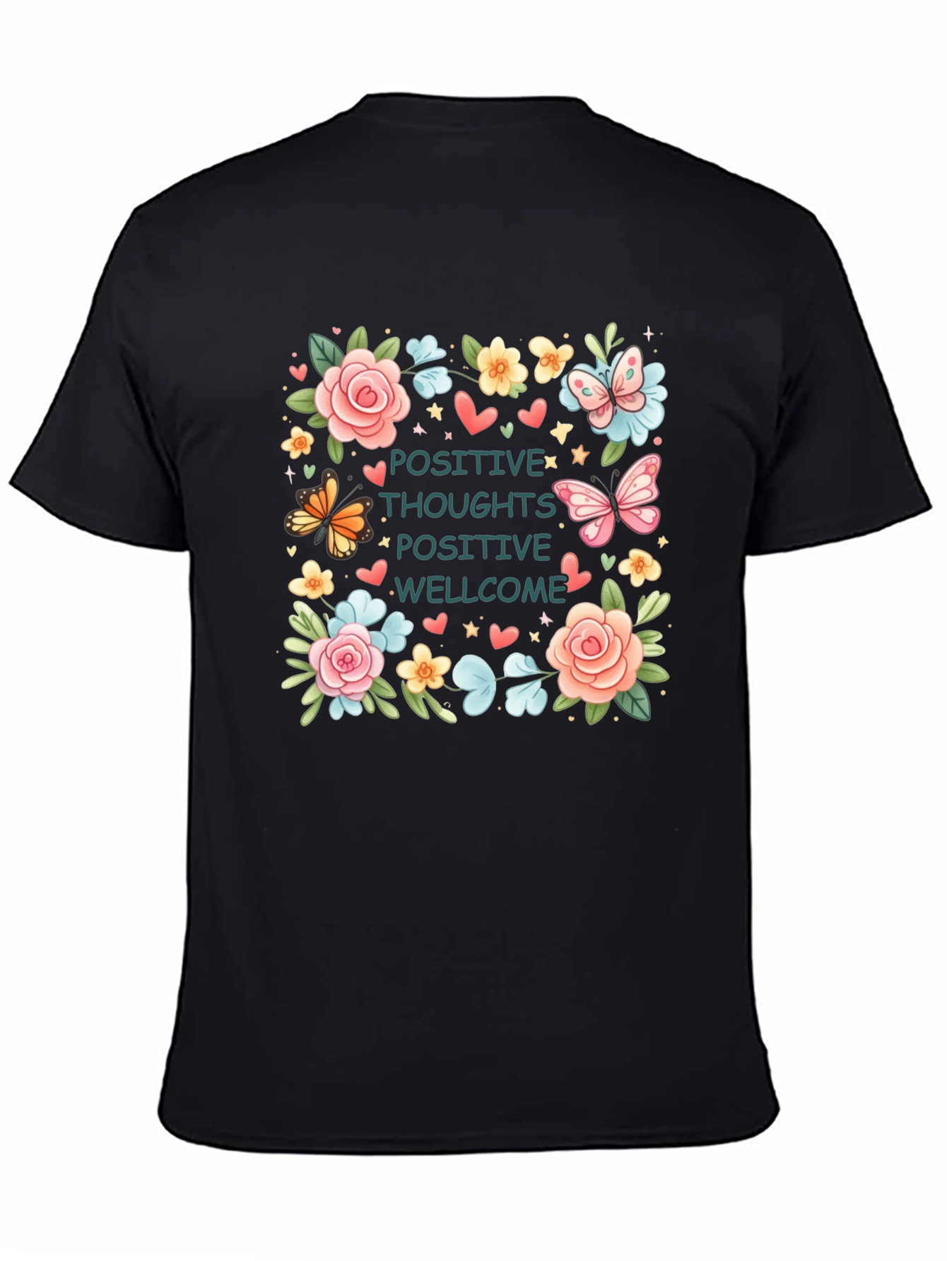 Positive Thoughts Graphic T-Shirt
