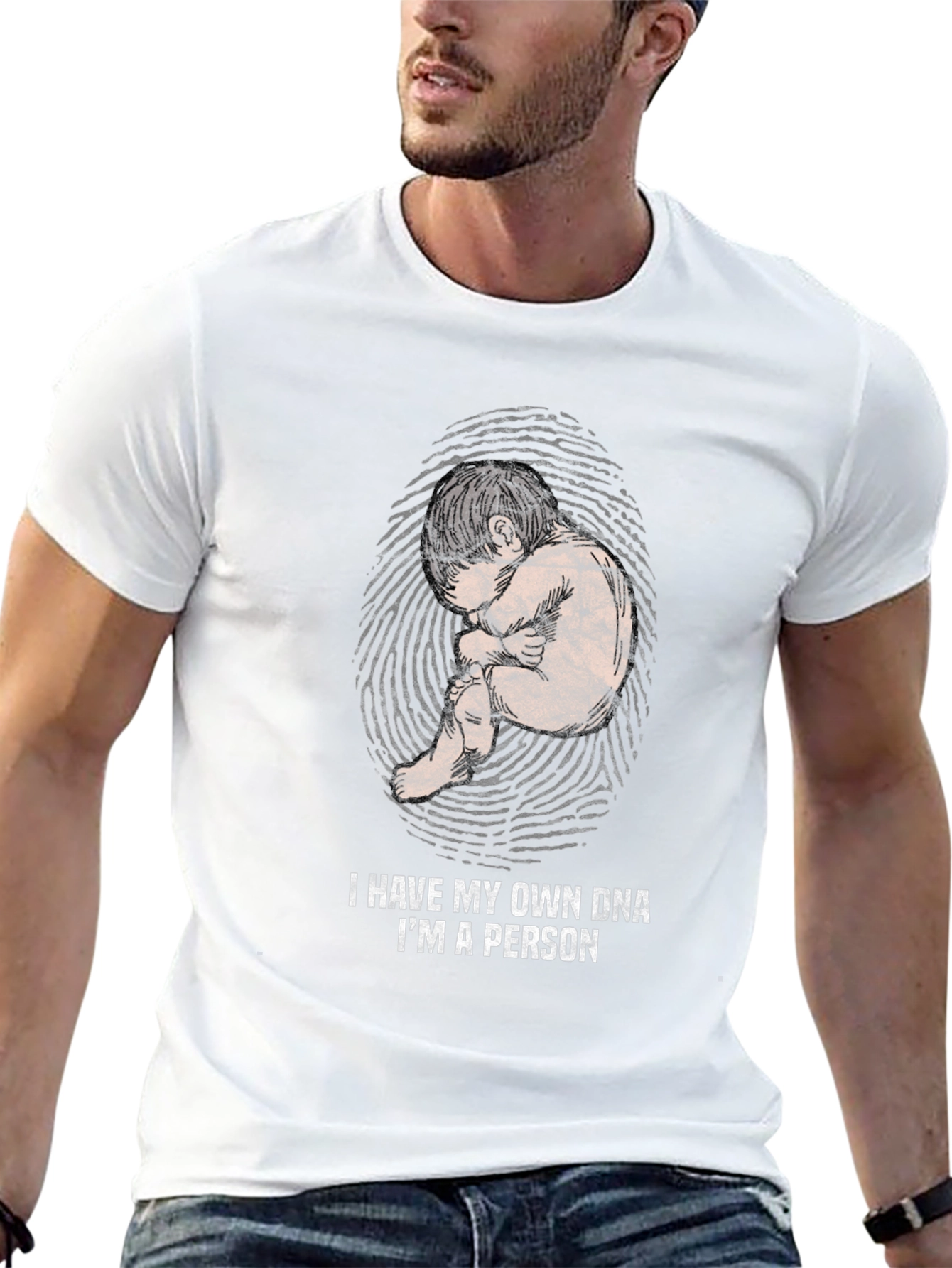 Pro-Life DNA Person T-Shirt