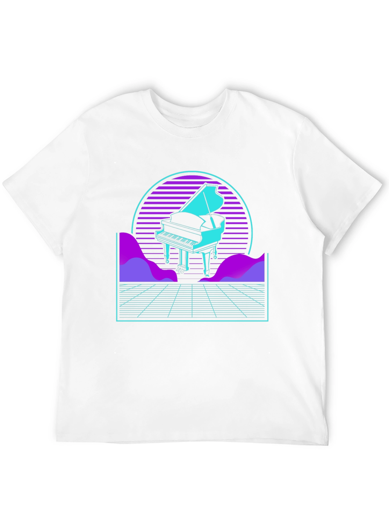 Synthwave Piano T-Shirt